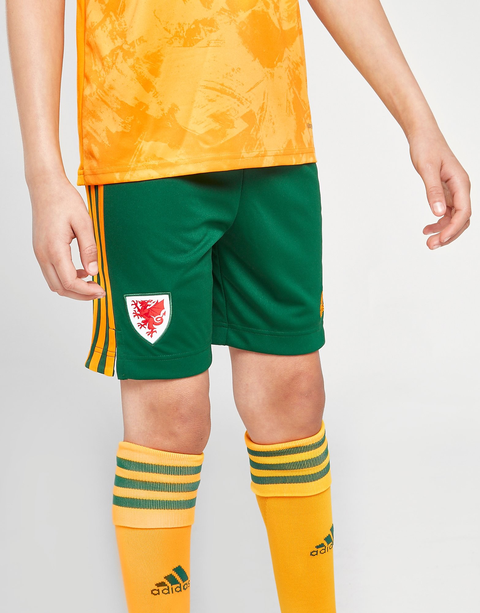 

adidas Wales 2020 Away Shorts Junior - Green - Kids, Green