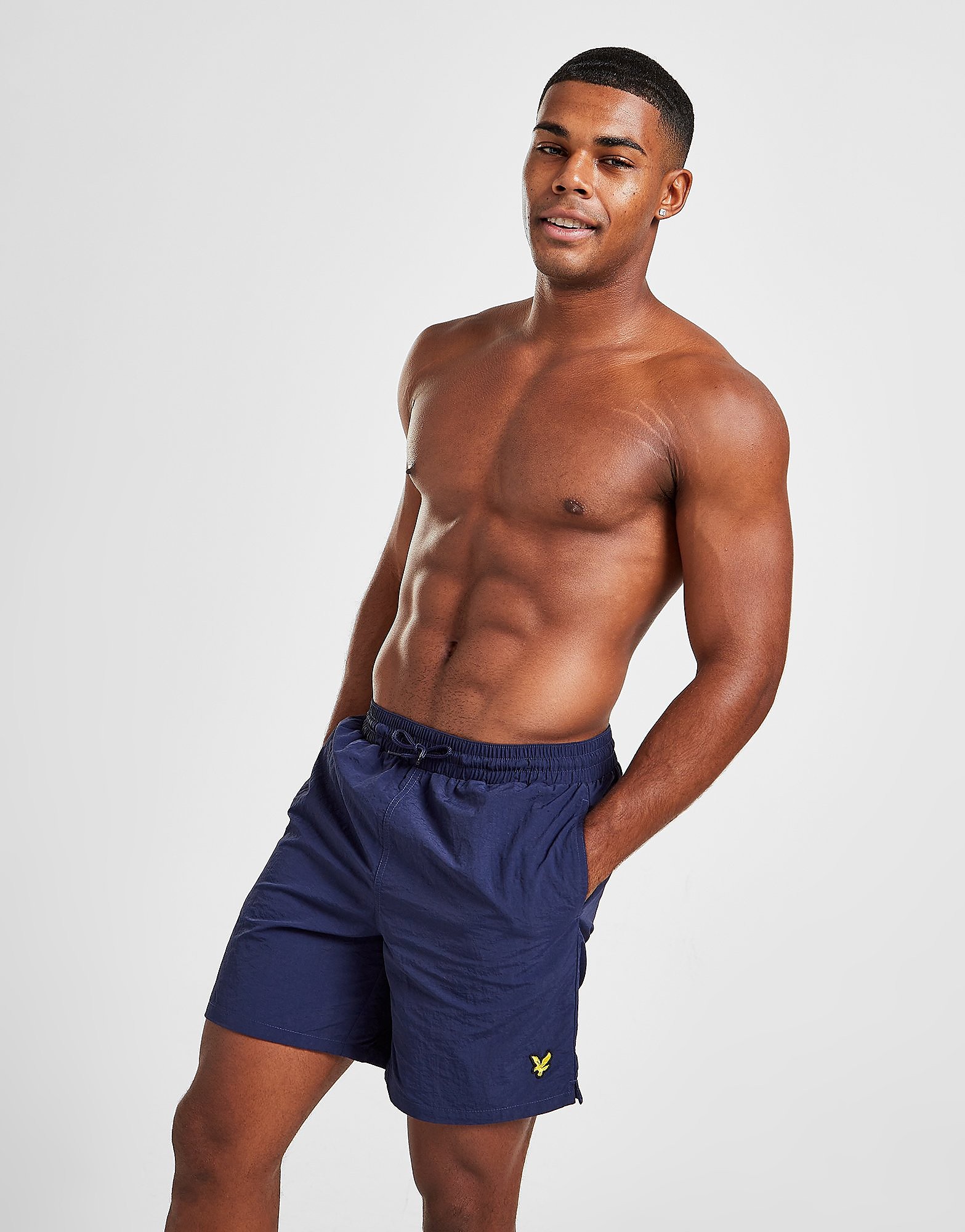 

Lyle & Scott Basic Swim Shorts - Navy - Mens, Navy