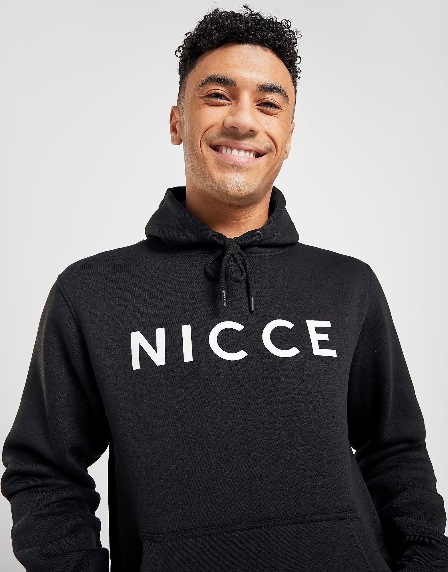 

Nicce Original Logo Overhead Hoodie - Black - Mens, Black