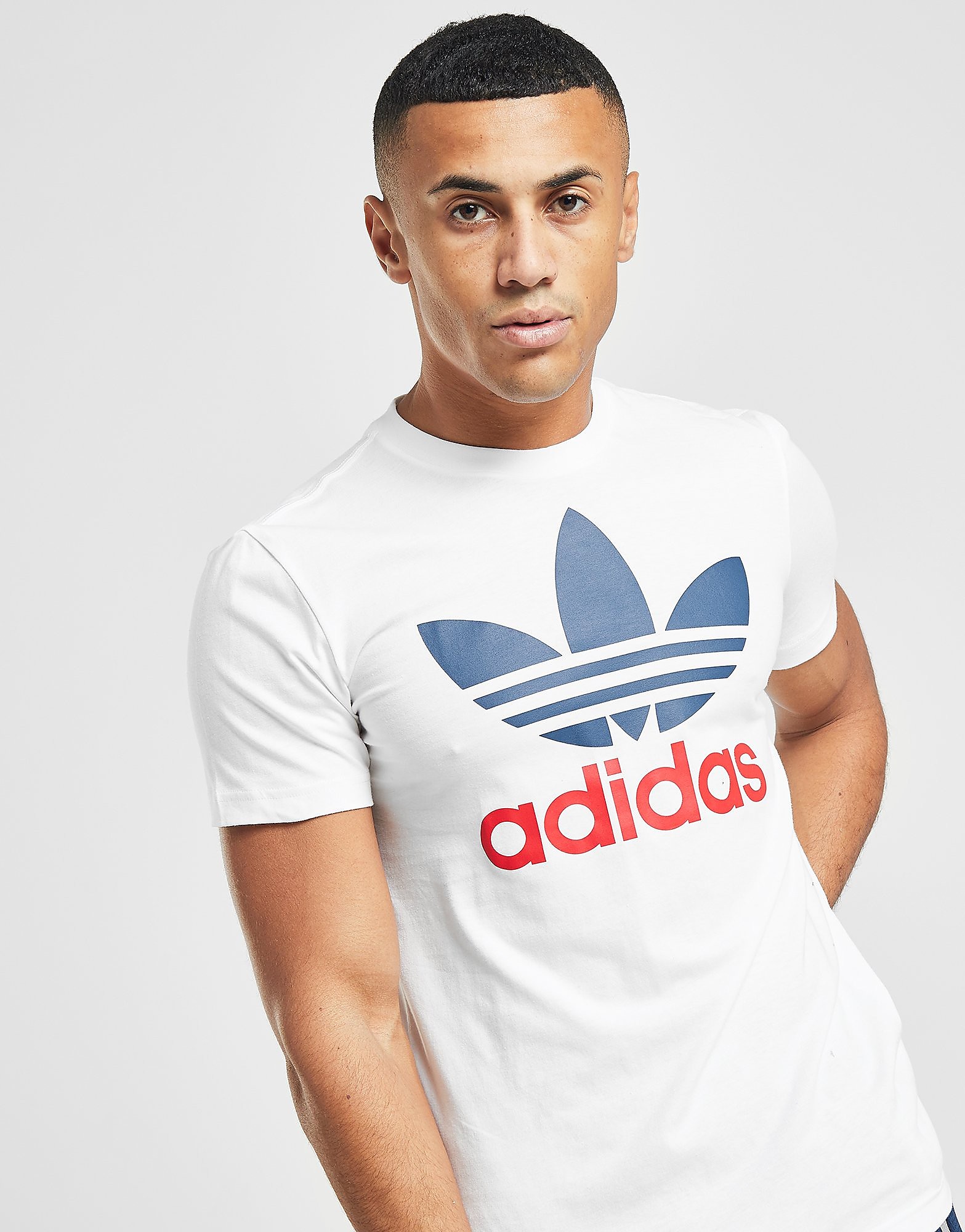 

adidas Originals State T-Shirt - Only at JD - White - Mens, White