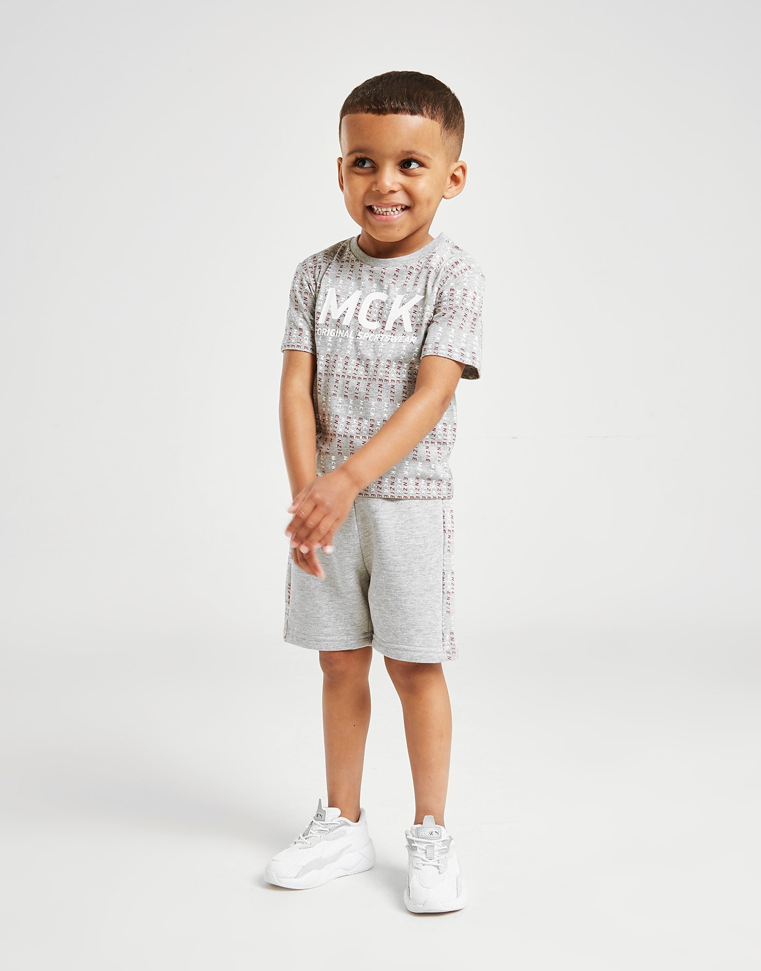 

McKenzie Micro Aitor T-Shirt/Shorts Set Infant - GREY - Kids, GREY
