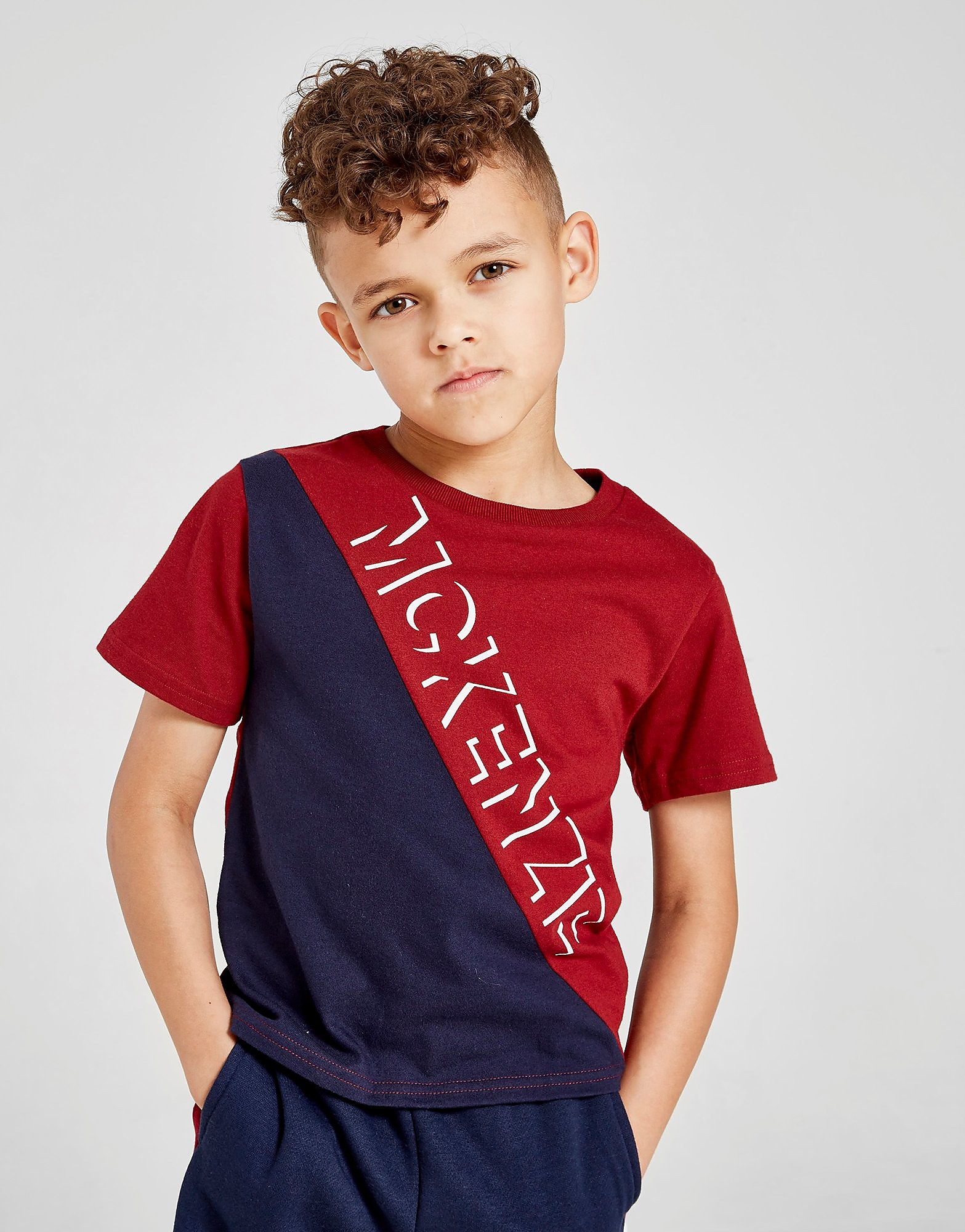 

McKenzie Mini Andoni T-Shirt Children - RED/Navy - Kids, RED/Navy