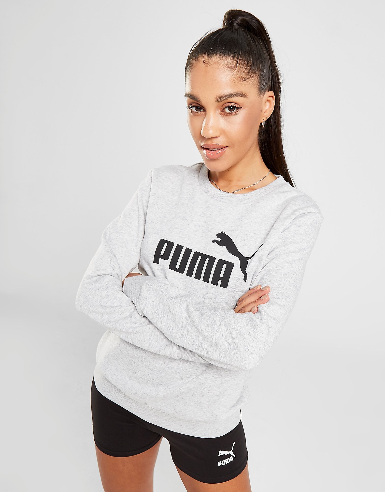 

Puma Core Crew Sweatshirt - Grey - Womens, Grey