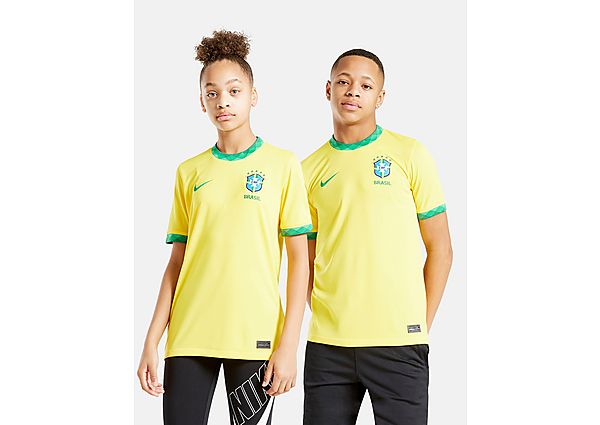 Nike Maillot Domicile Brésil 2020/21 Junior