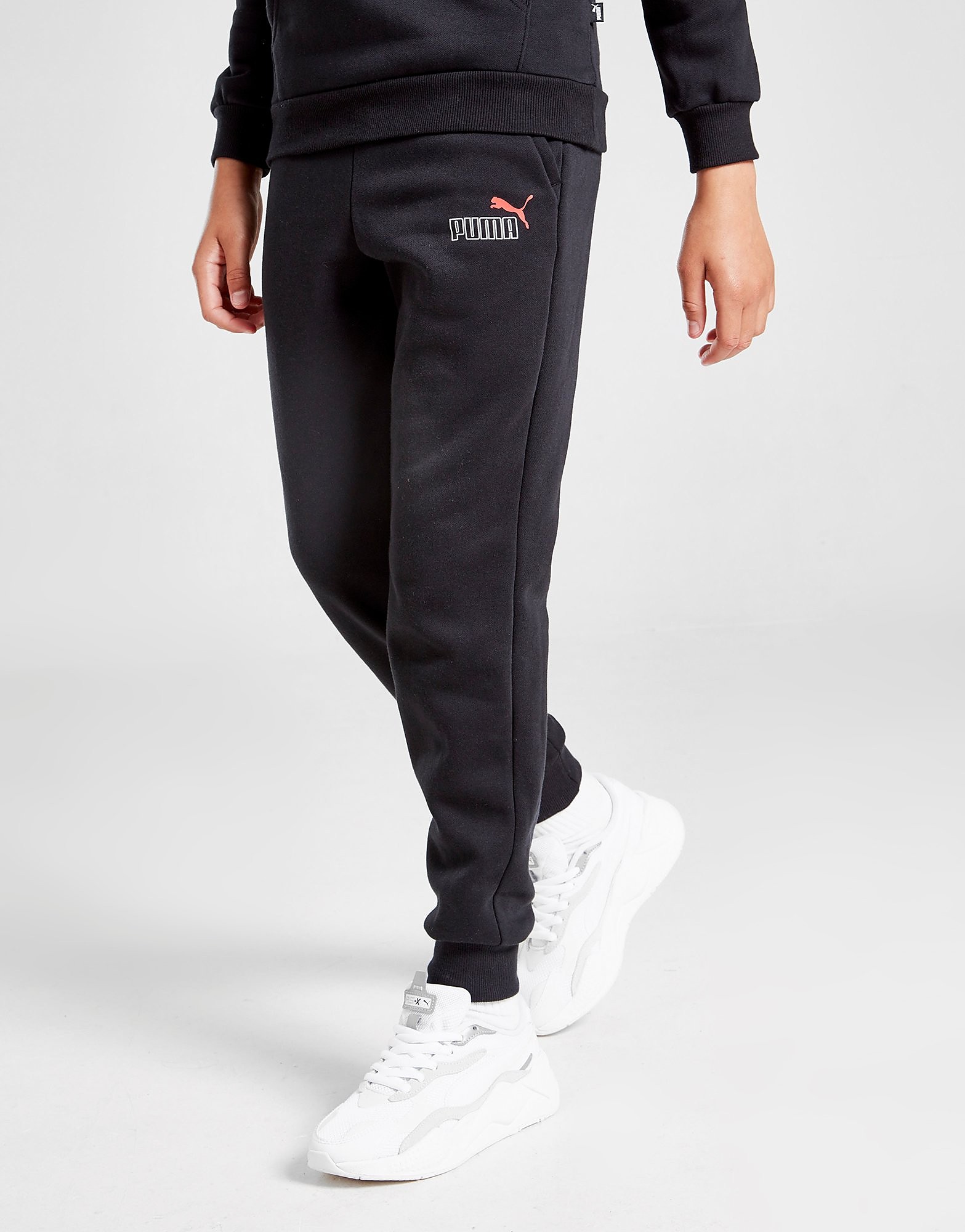 

Puma Core Logo Joggers Junior - Black - Kids, Black