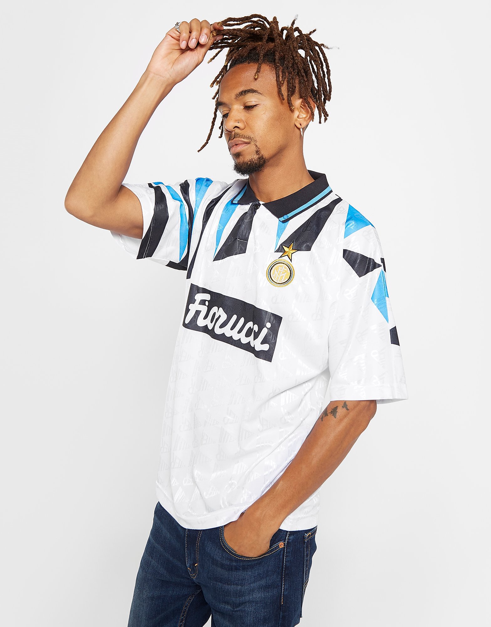 

Score Draw Inter Milan 1992 Away Shirt - White - Mens, White