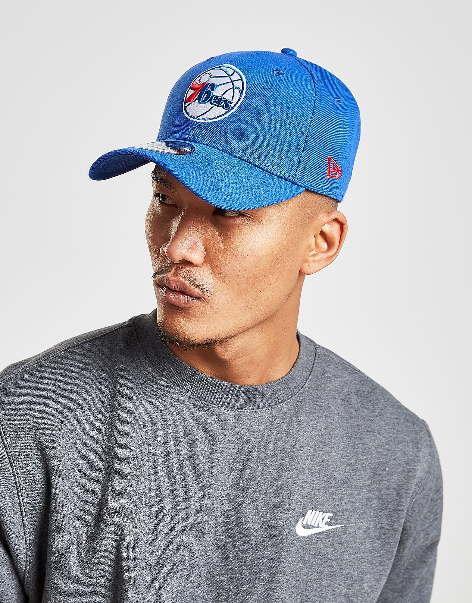 

New Era NBA 9FORTY Philadelphia 76ers Cap - Blue - Mens, Blue
