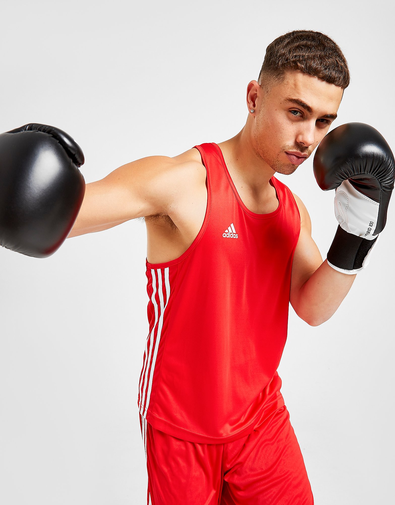

adidas Base Punch Boxing Vest Men's - Red, Red
