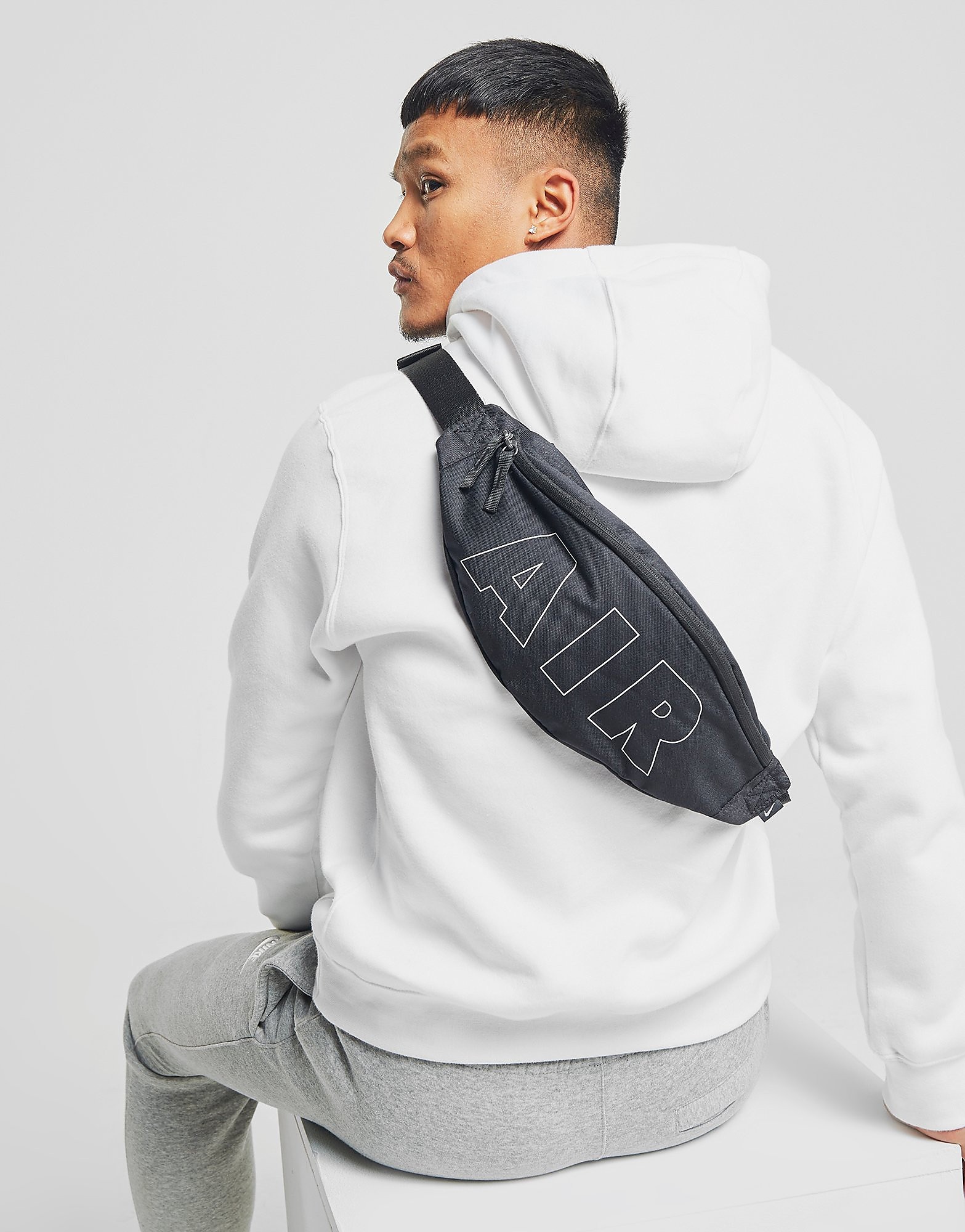 

Nike Air Hip Pack - Black/Black/White - Womens, Black/Black/White