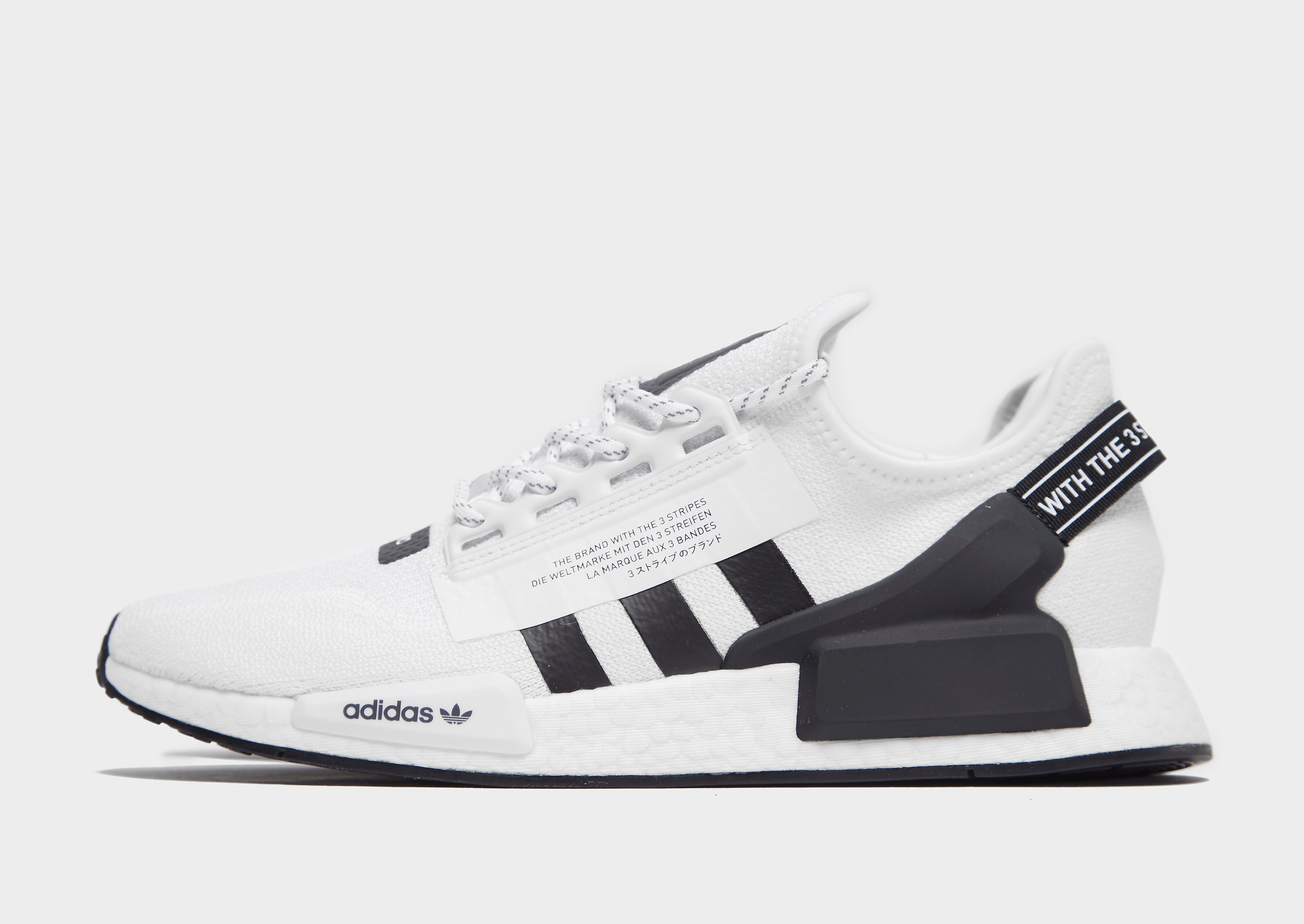 

adidas - Cloud White / Core Black / Cloud White/Black - Mens, Cloud White / Core Black / Cloud White/Black