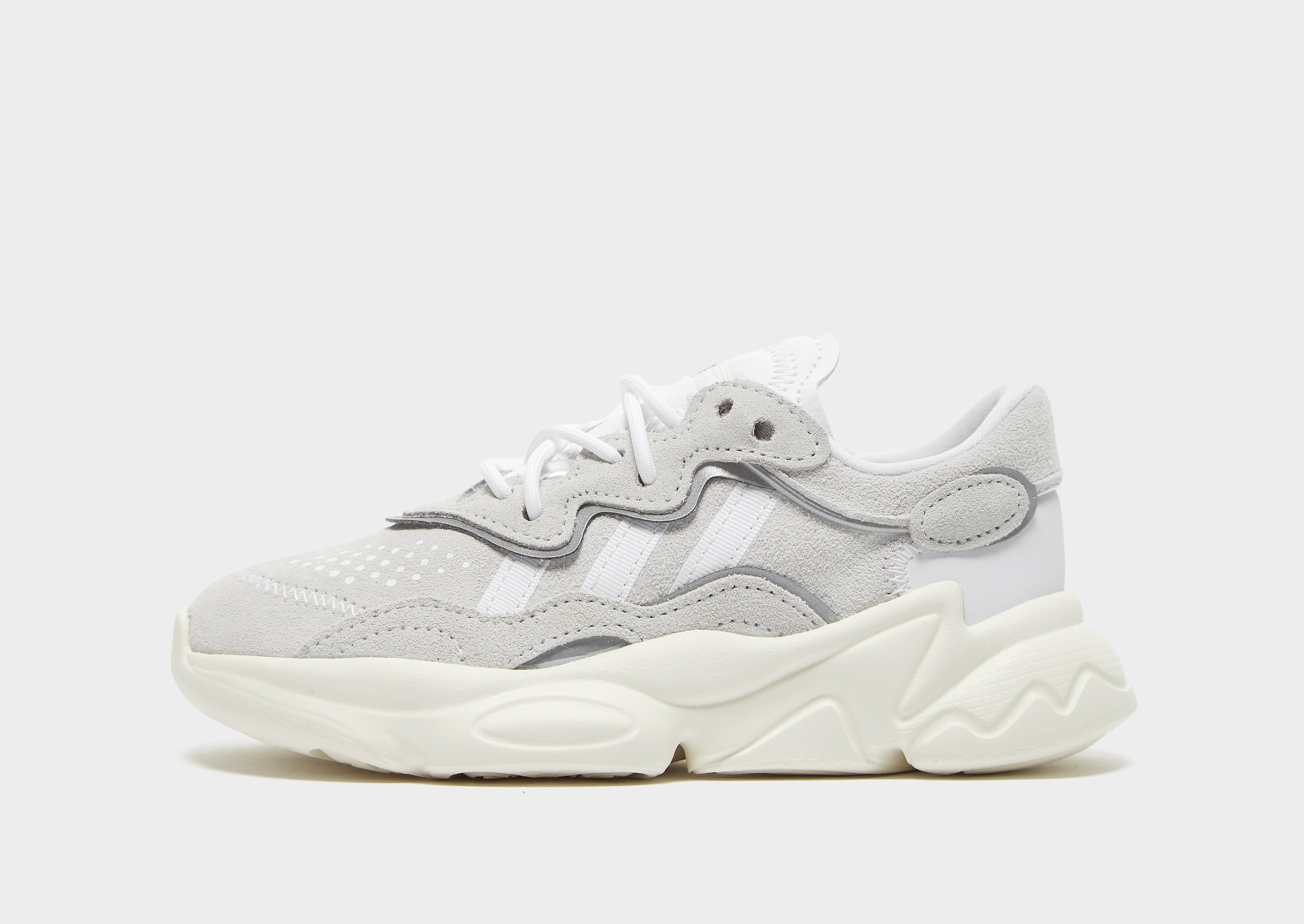 

adidas Originals Ozweego Children - Crystal White / Cloud White / Off White - Kids, Crystal White / Cloud White / Off White