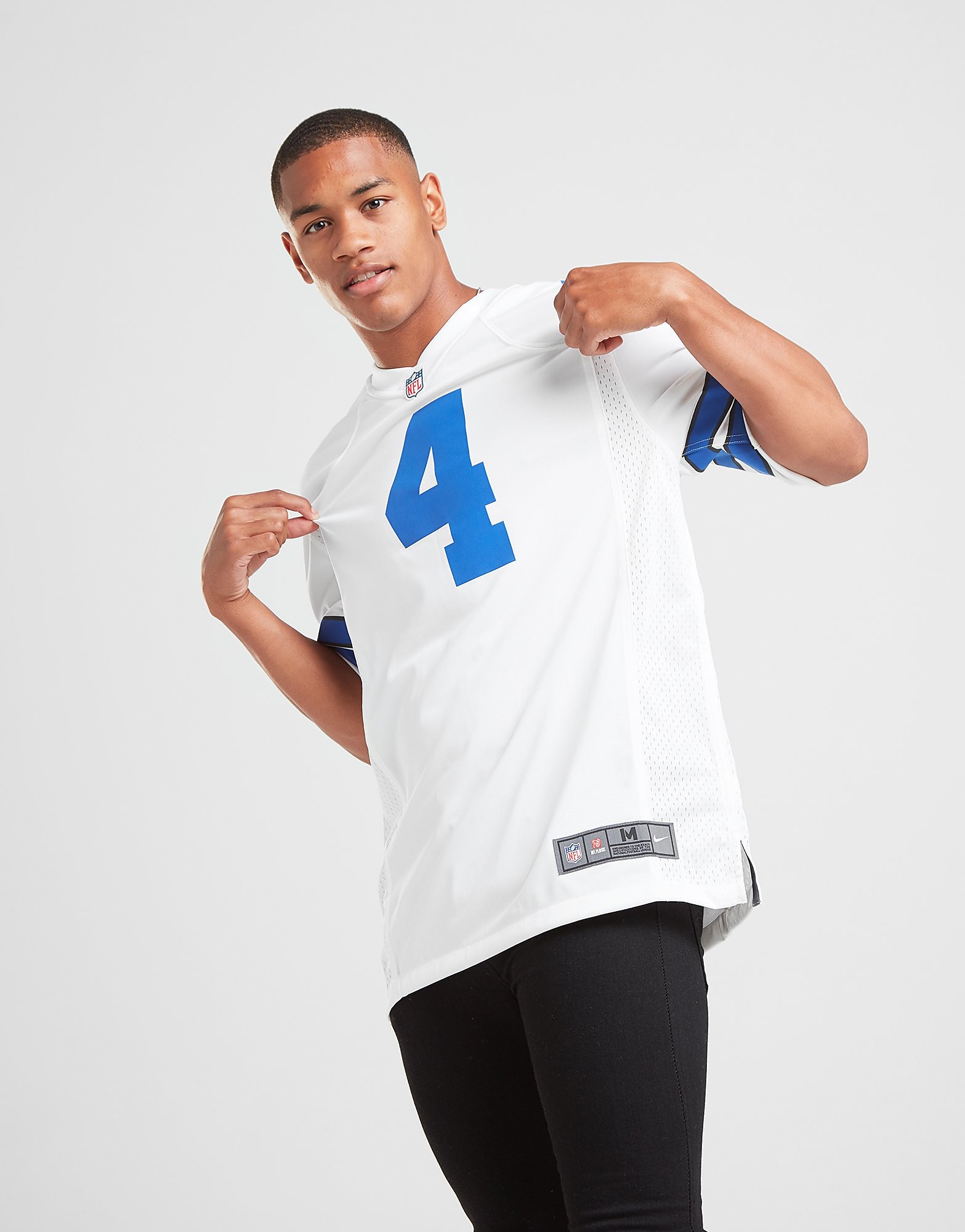 Nike NFL Dallas Cowboys #4 Prescott Shirt Men's - Blanc, Blanc