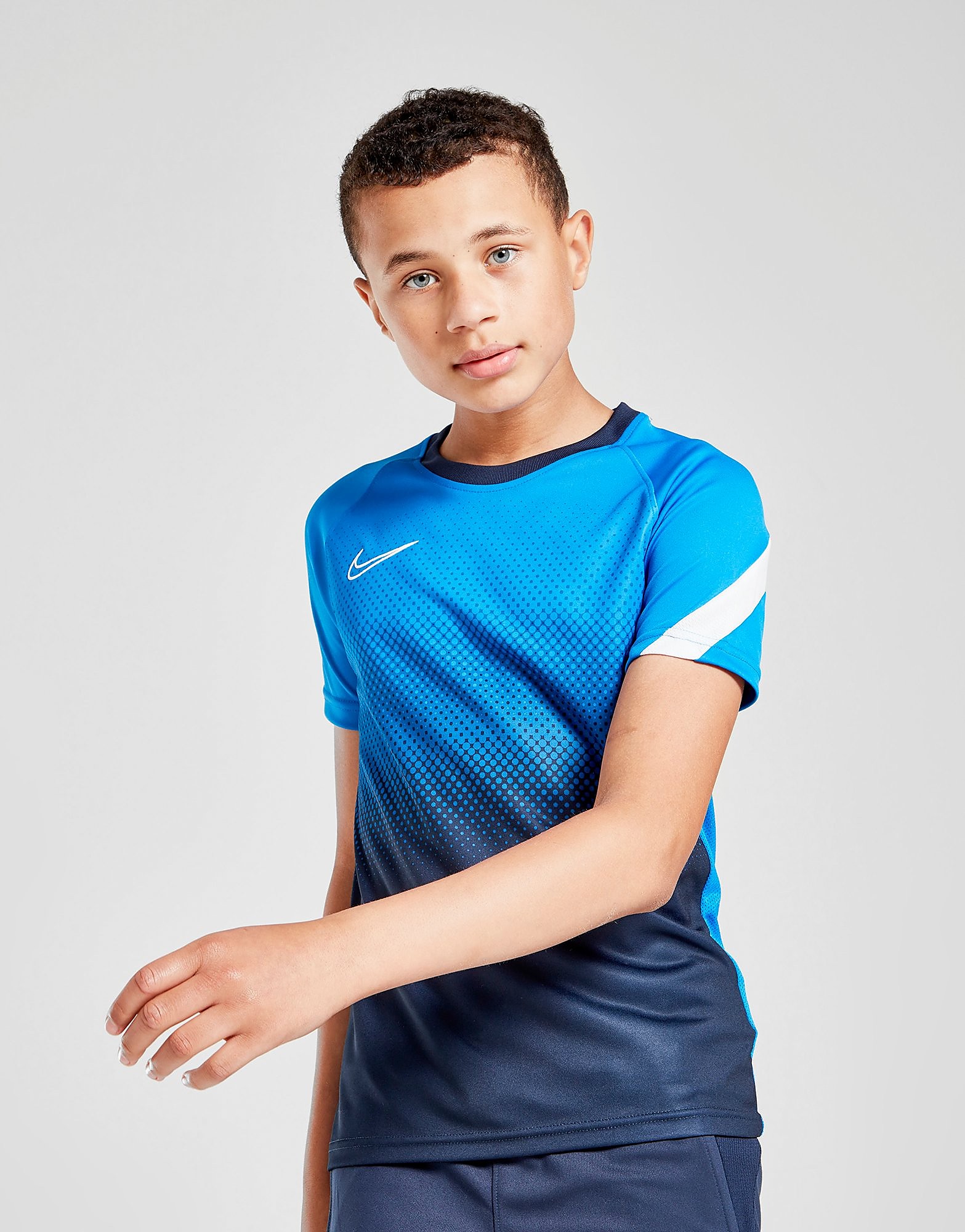 

Nike Academy Fade T-Shirt Junior - Blue/Black - Kids, Blue/Black