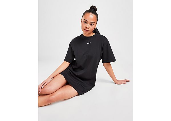 Nike Robe-T-Shirt Essential Femme - Black, Black