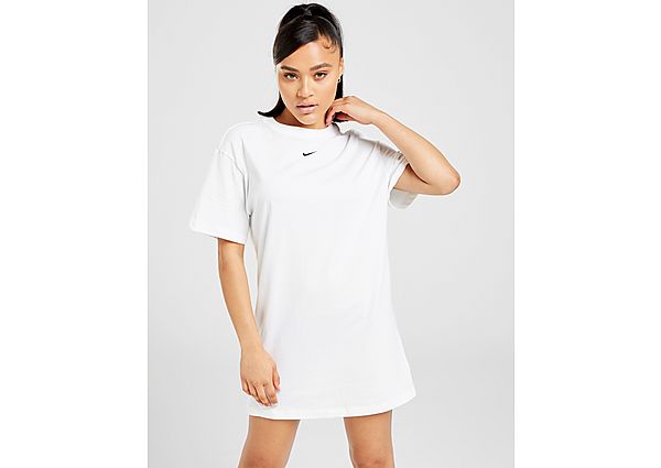 Nike Robe-T-Shirt Essential Femme - White, White