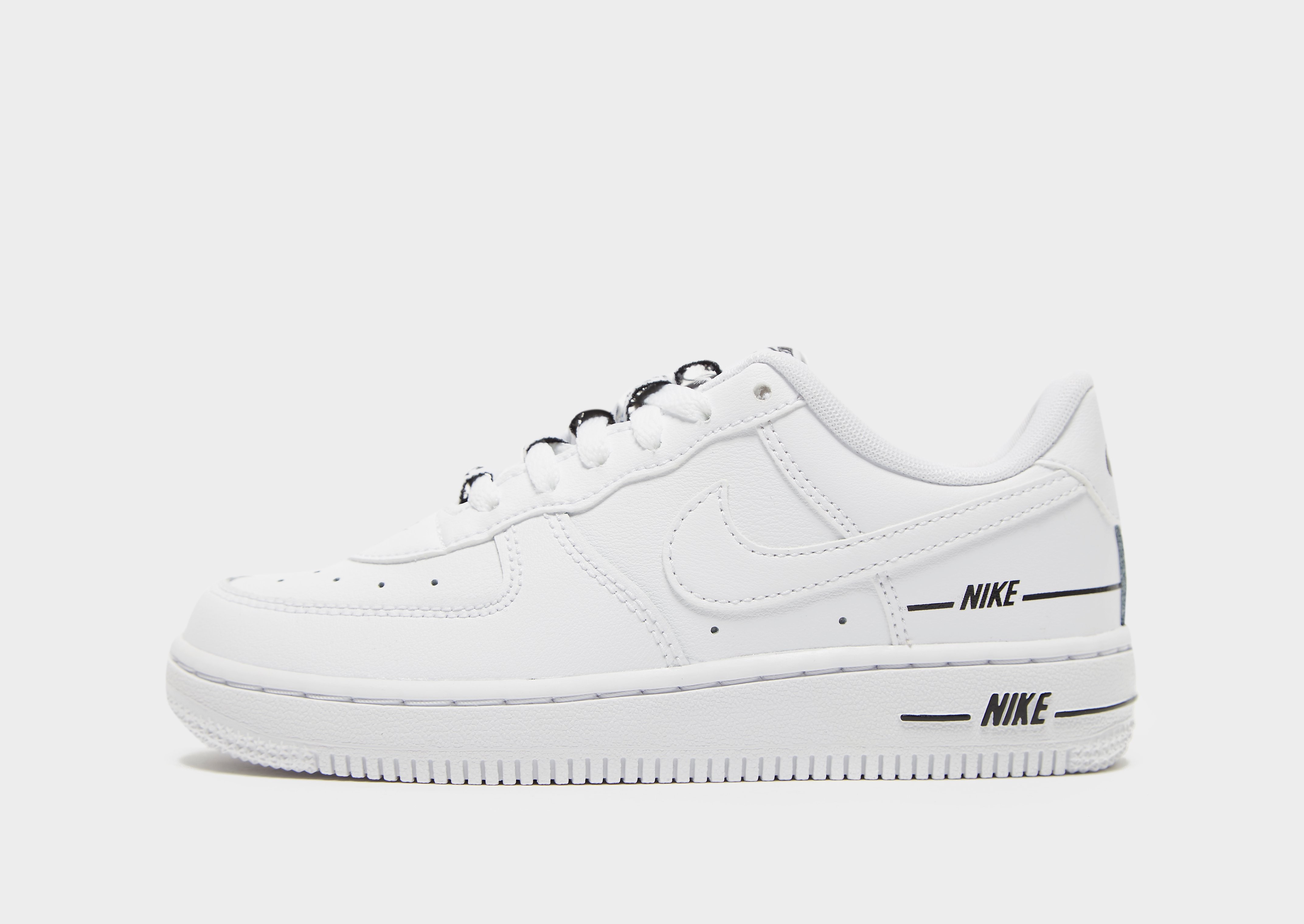 

Nike Air Force 1 '07 LV8 Children - White/Black/White - Kids, White/Black/White