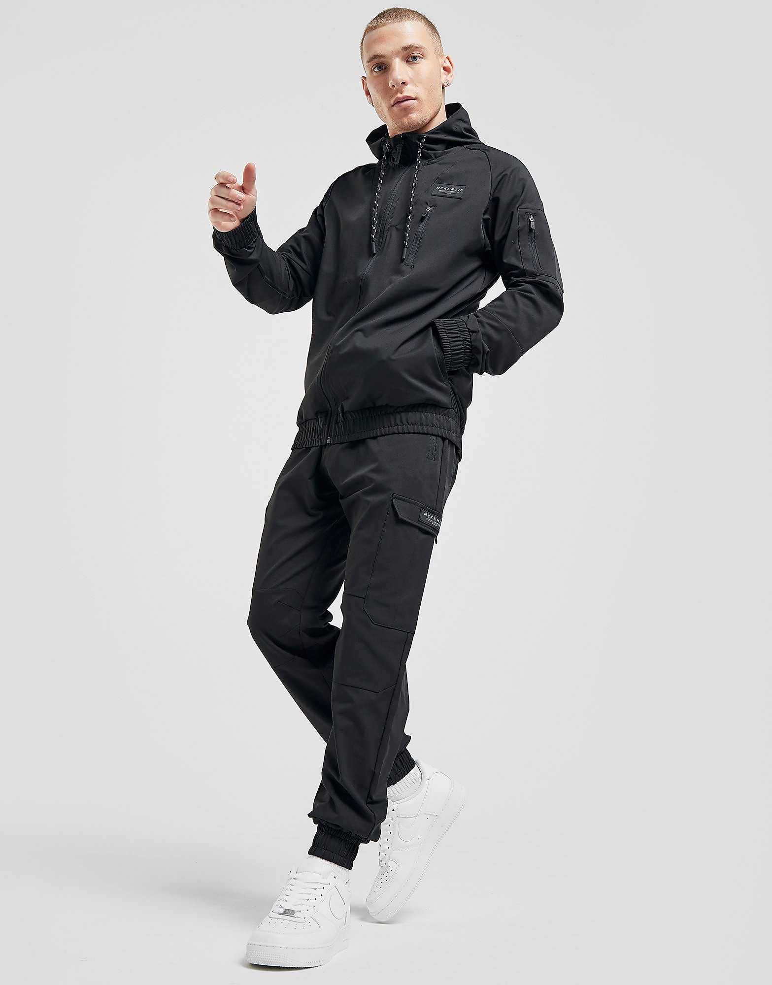 

McKenzie Adley Utility Woven Track Pants - Only at JD - Black/Black - Mens, Black/Black