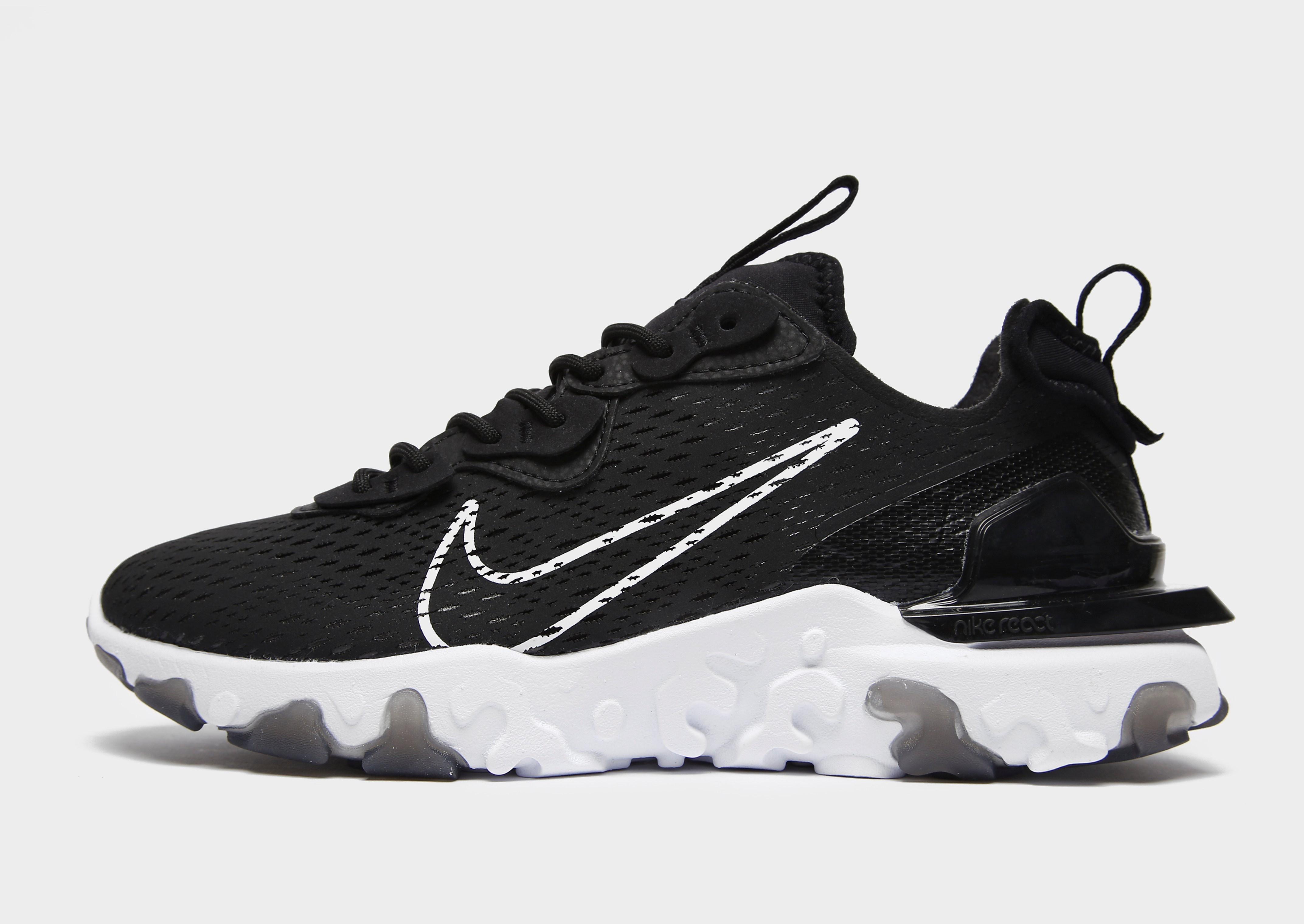 

Nike React Vision - Black/Black/White - Mens, Black/Black/White