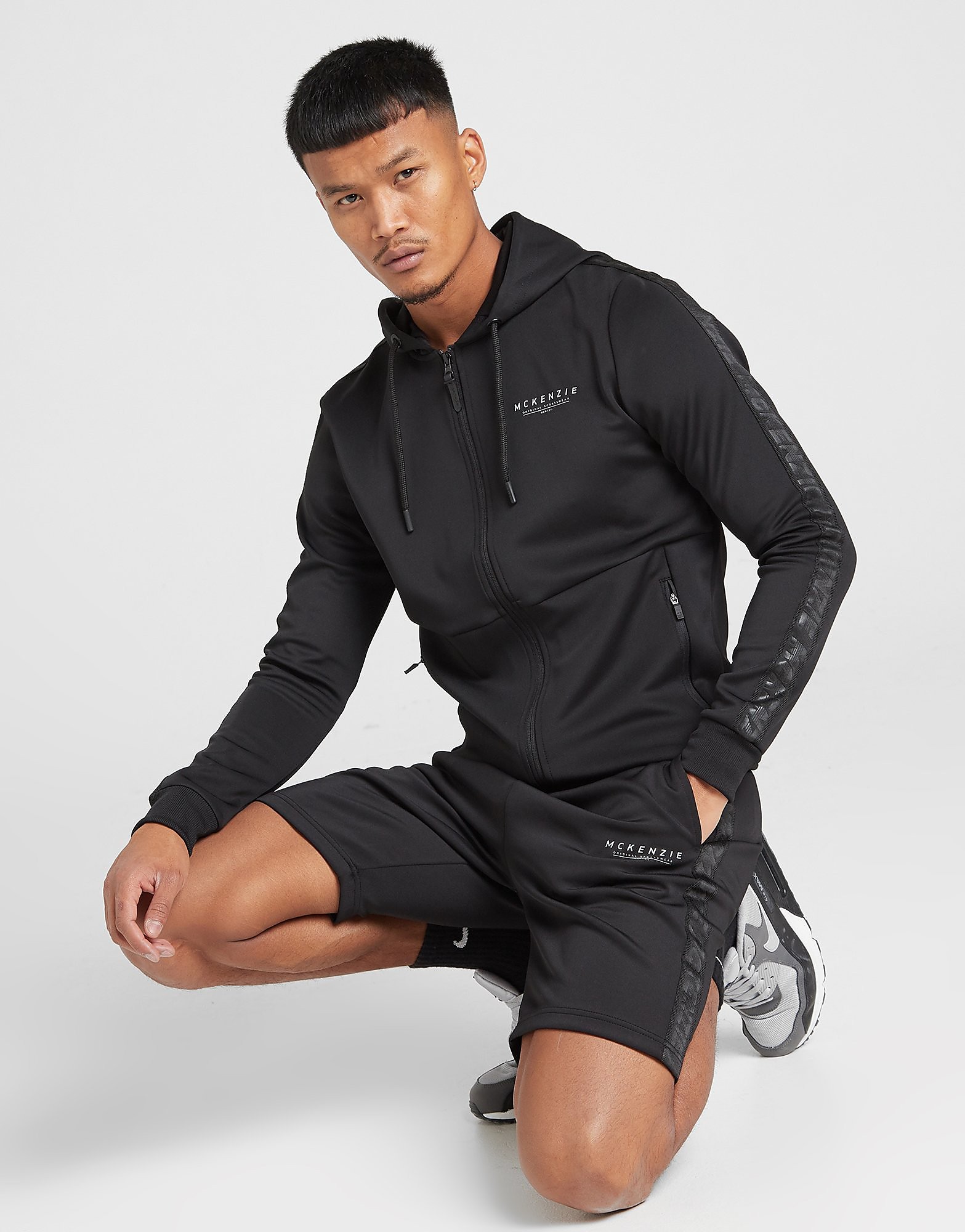 McKenzie Short Tape Core Poly Homme - Only at JD - Noir, Noir