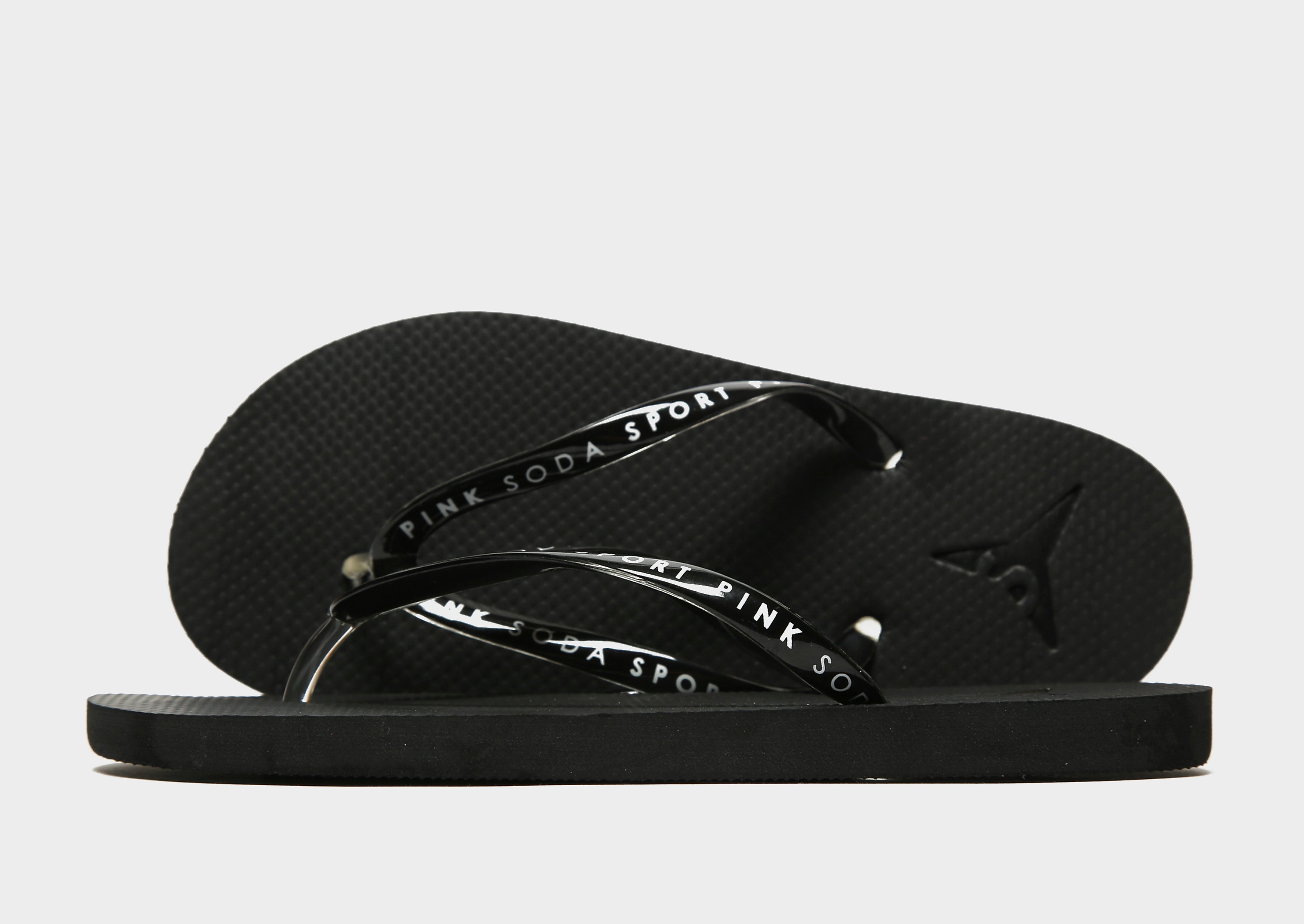 

Pink Soda Sport Zest Flip Flops Women's - Black, Black
