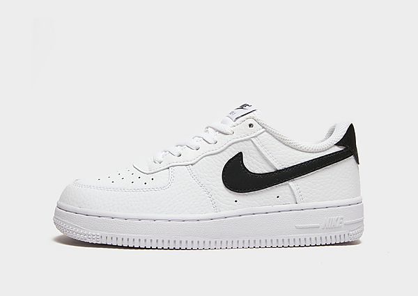 Nike Baskets Air Force 1 '07 LV8 Enfant - White/Black, White/Black