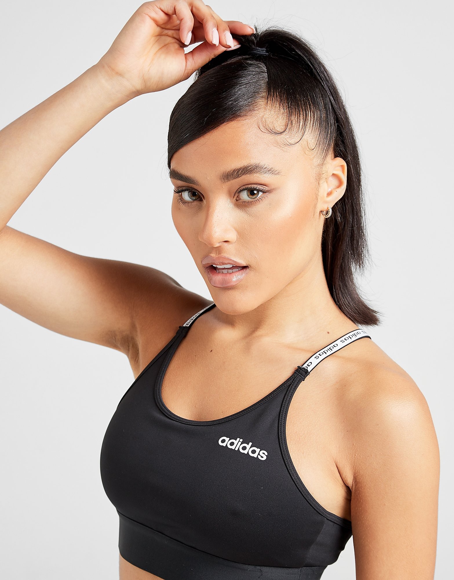 

adidas Core Tape Sports Bra - BLACK - Womens, BLACK