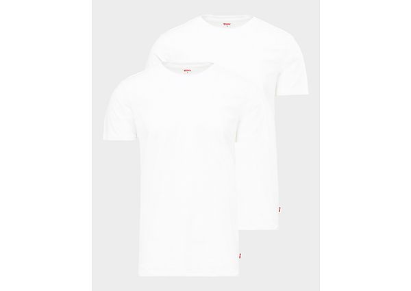 Levis Pack de 2 T-Shirt Crew Homme - White, White