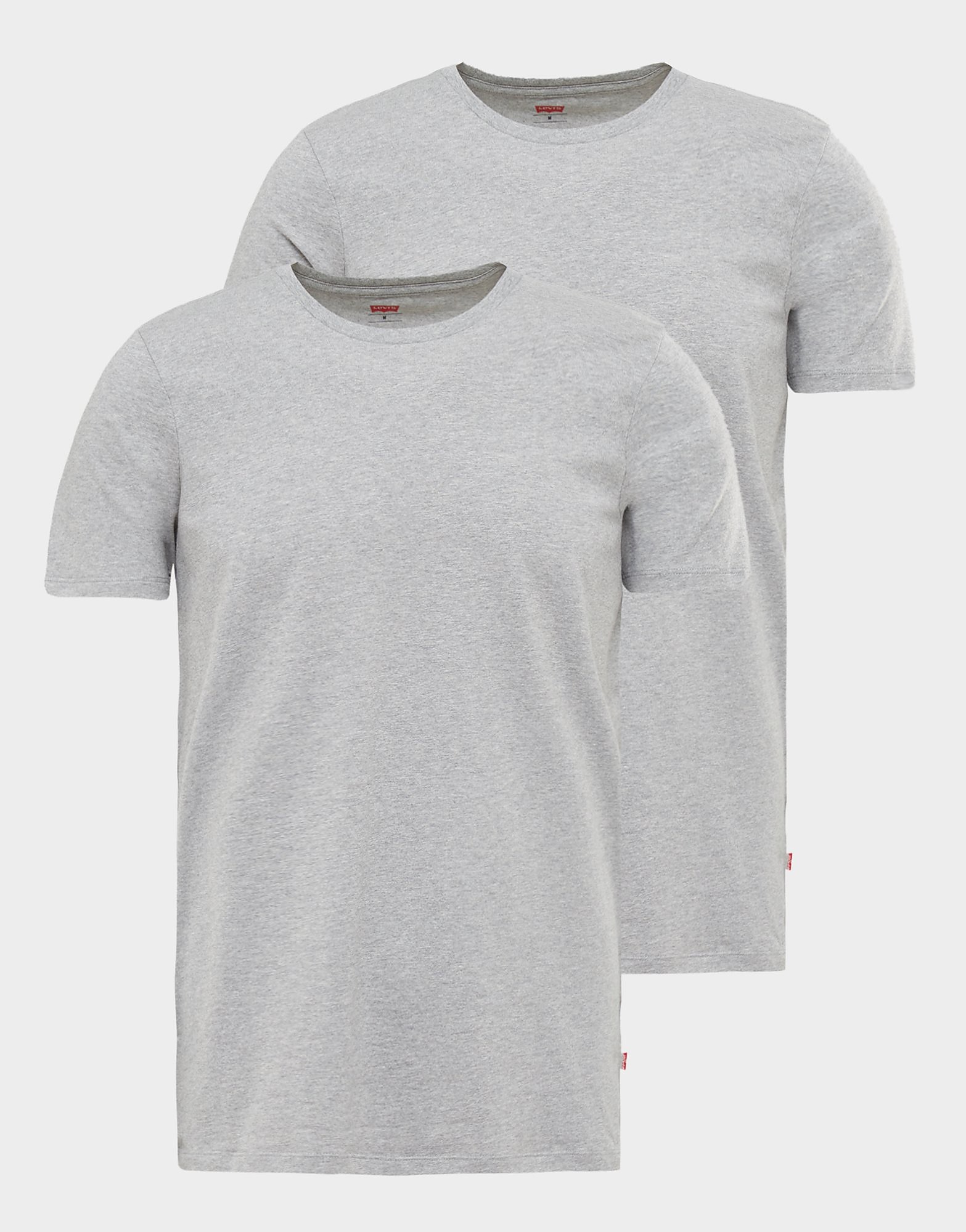 

Levis 2 Pack Crew Lounge T-Shirts - Grey - Mens, Grey