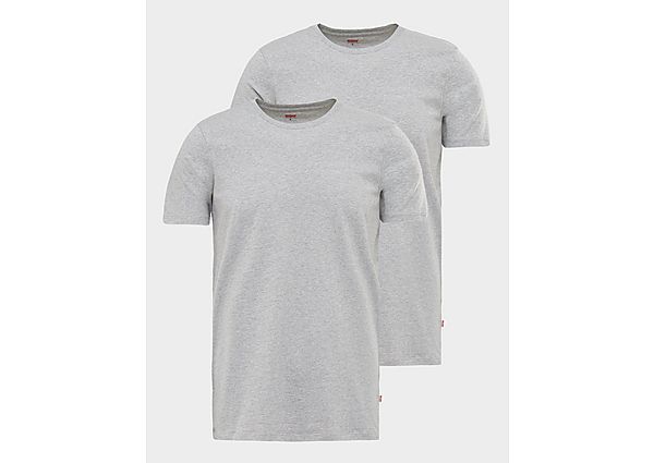 Levis Pack de 2 T-Shirt Crew Homme - Grey, Grey