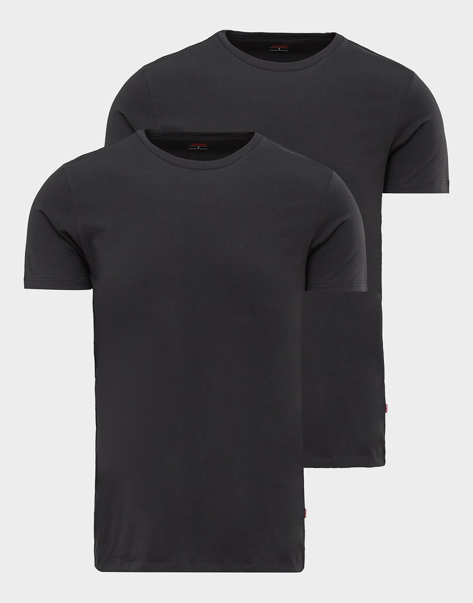 

Levis 2 Pack Crew Lounge T-Shirts - Black - Mens, Black