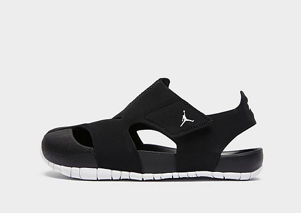 Jordan Sandales Flare Sandal Enfant - Black/White, Black/White