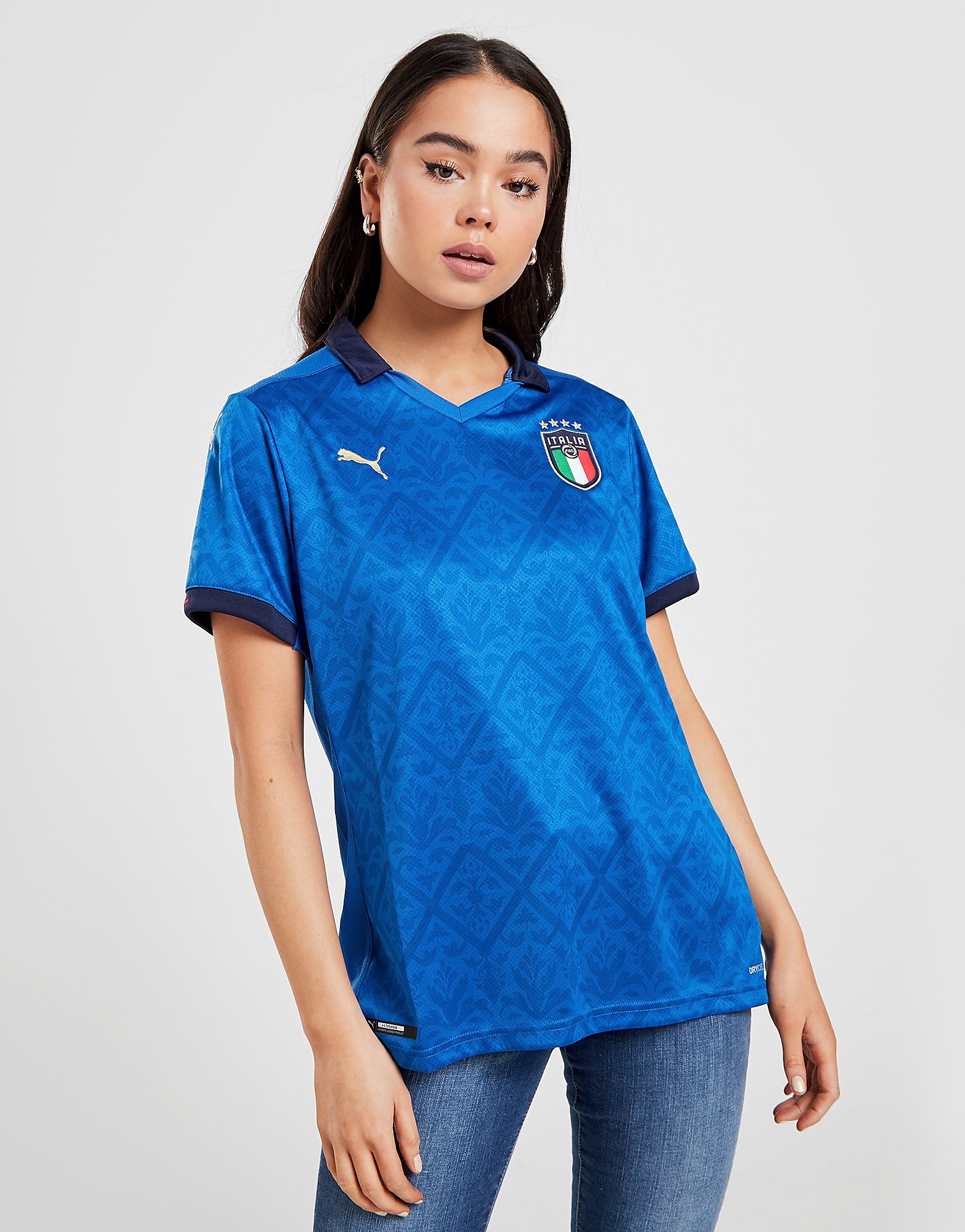 

Puma Italy 2020 Home Shirt Women's - Blue, Blue