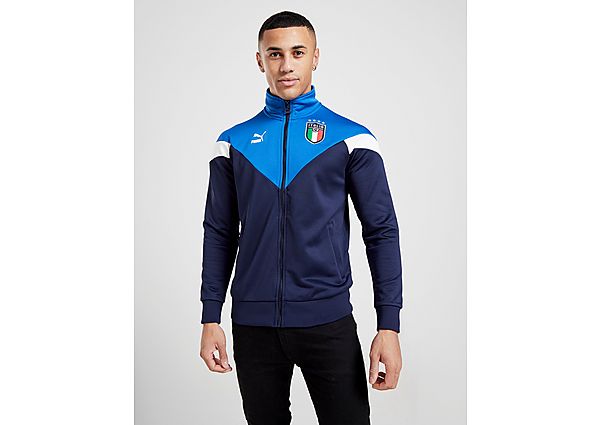 Puma Veste de survêtement Italy Icon Homme - Blue, Blue