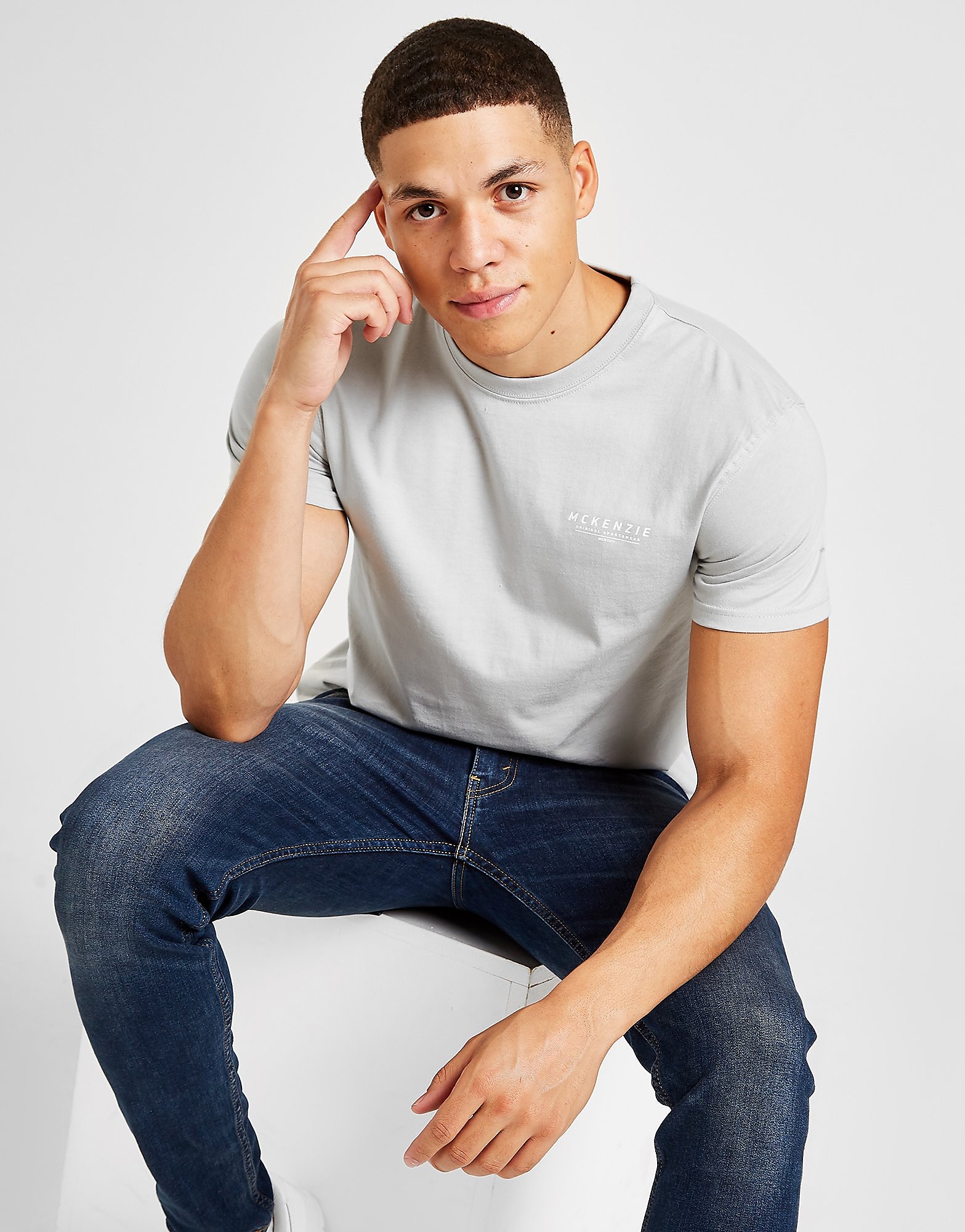 

McKenzie Essential T-Shirt - Only at JD - GREY - Mens, GREY