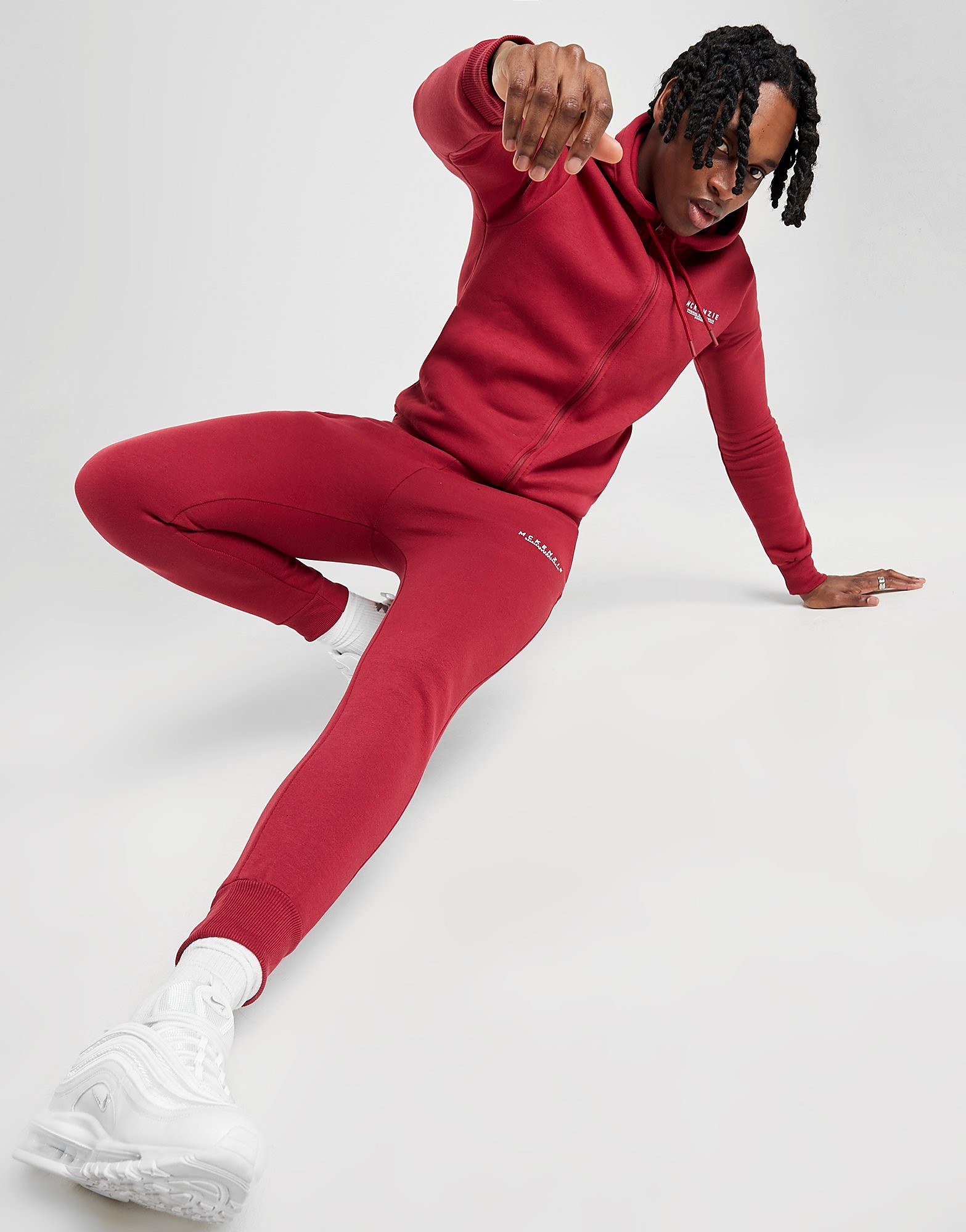 

McKenzie Essential Tracksuit - Only at JD - Red - Mens, Red