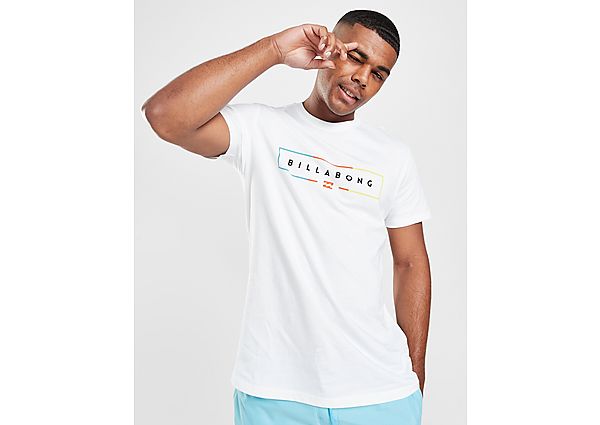 Billabong T-Shirt Square Fade Homme - White/Multi, White/Multi