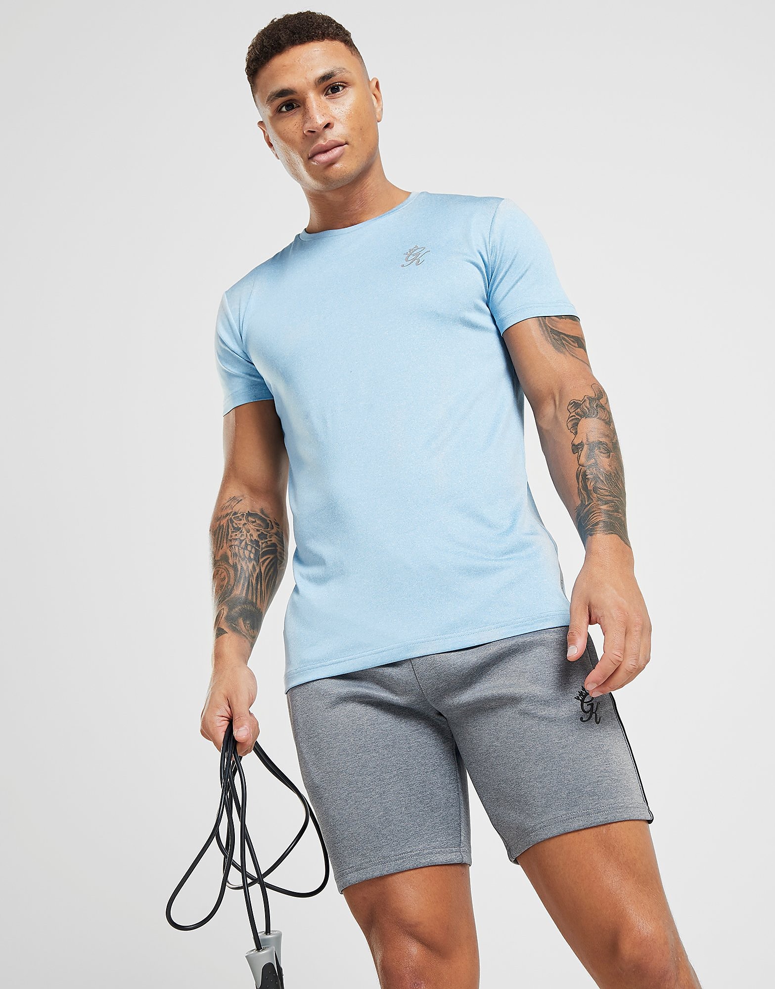 

Gym King Core Poly T-Shirt - Only at JD - Blue - Mens, Blue