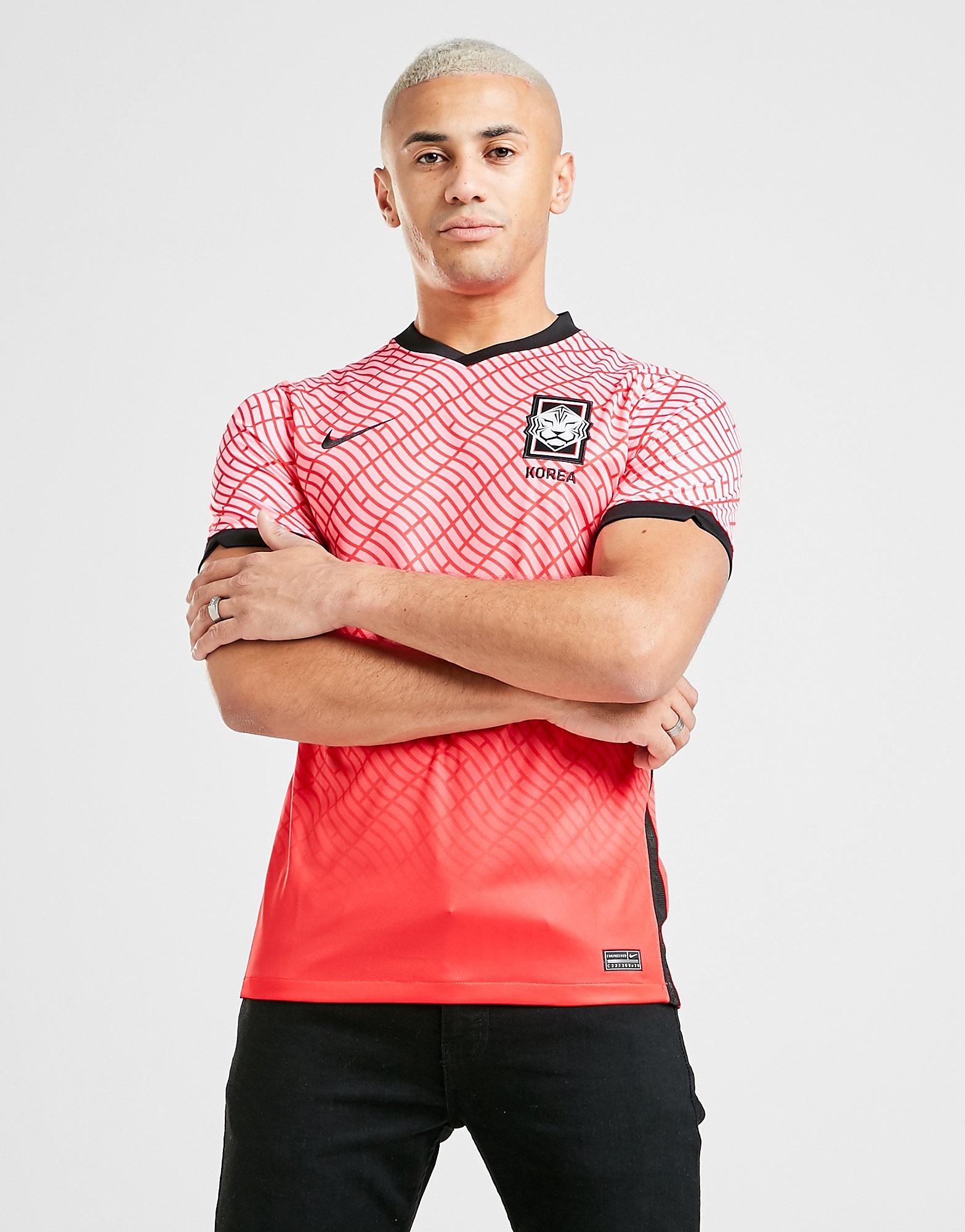Nike south korea 2020 -kotipaita miehet - mens, vaaleanpunainen, nike