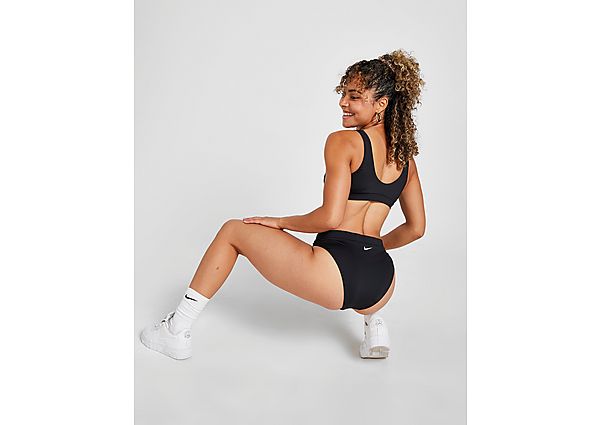 Nike Bas de Bikini Swoosh Taille Haute Femme
