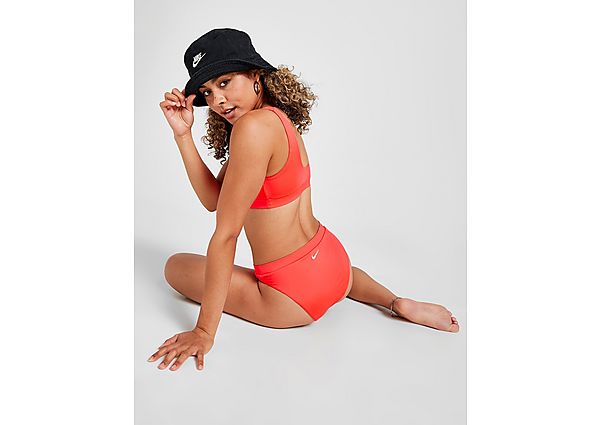 Nike Bas de Bikini Swoosh Taille Haute Femme