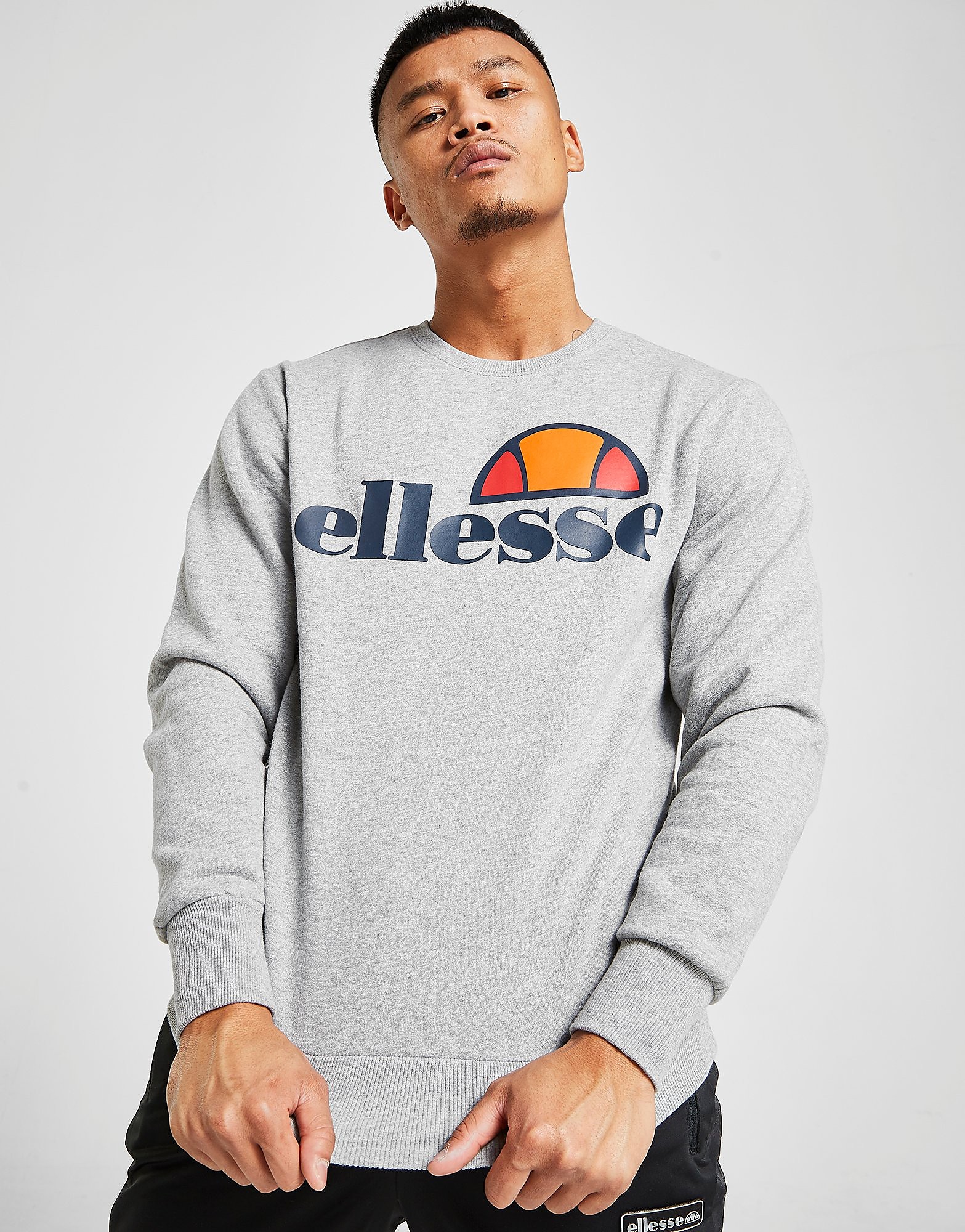 

Ellesse Succiso Crew Sweatshirt - Grey - Mens, Grey