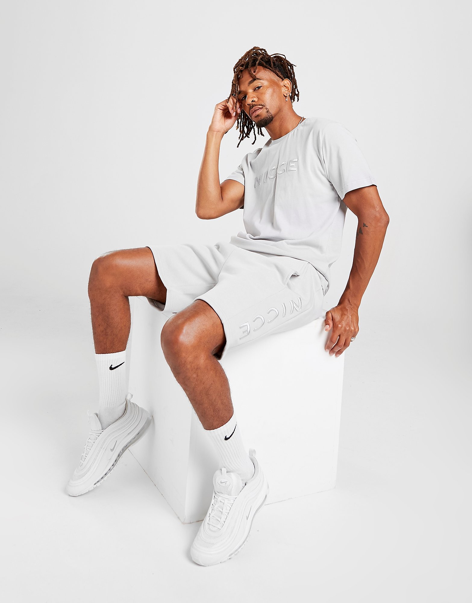 

Nicce Mercury Shorts - Only at JD - Grey - Mens, Grey