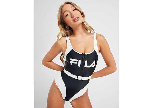 Fila Maillot de Bain Belt Femme - Black/White, Black/White