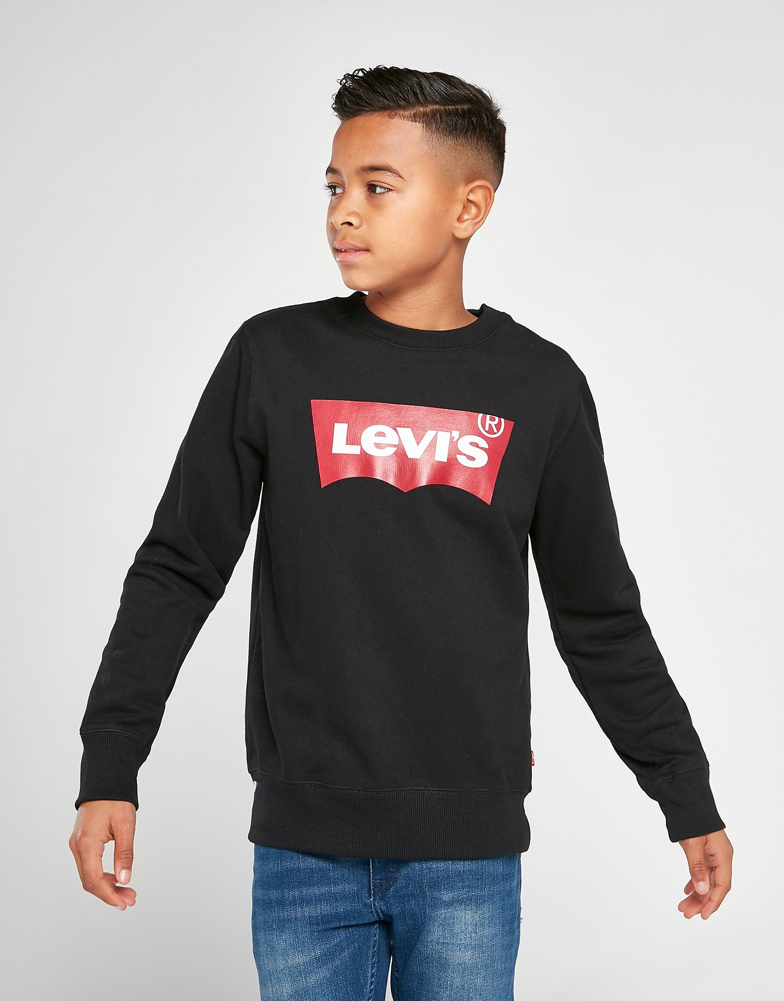 

Levis Batwing Crew Sweatshirt Junior - Black - Kids, Black