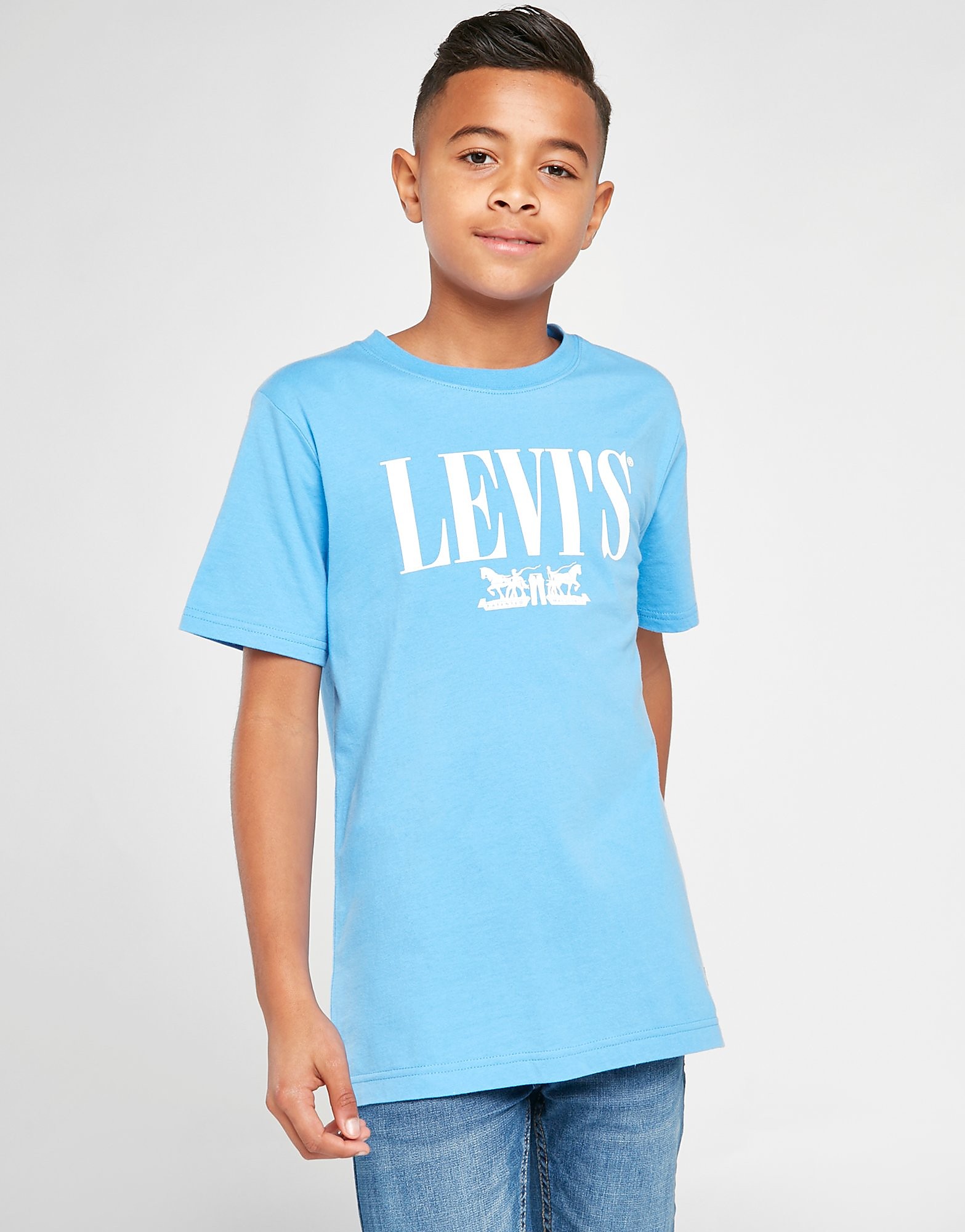 Levis Serif T-Shirt Junior - Blue - Kids, Blue