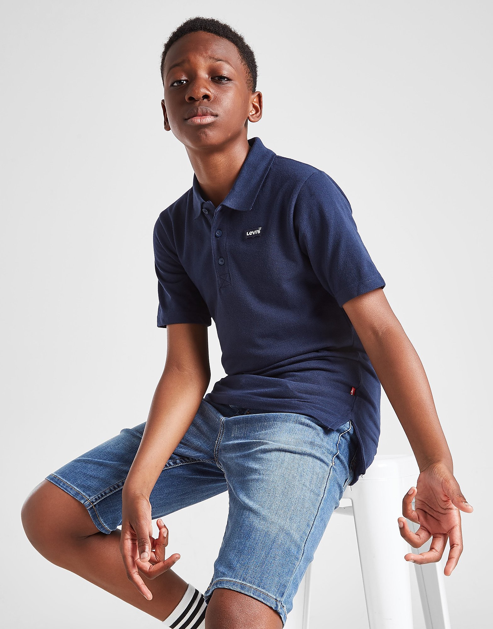 

Levis Batwing Polo Shirt Junior - Navy - Kids, Navy