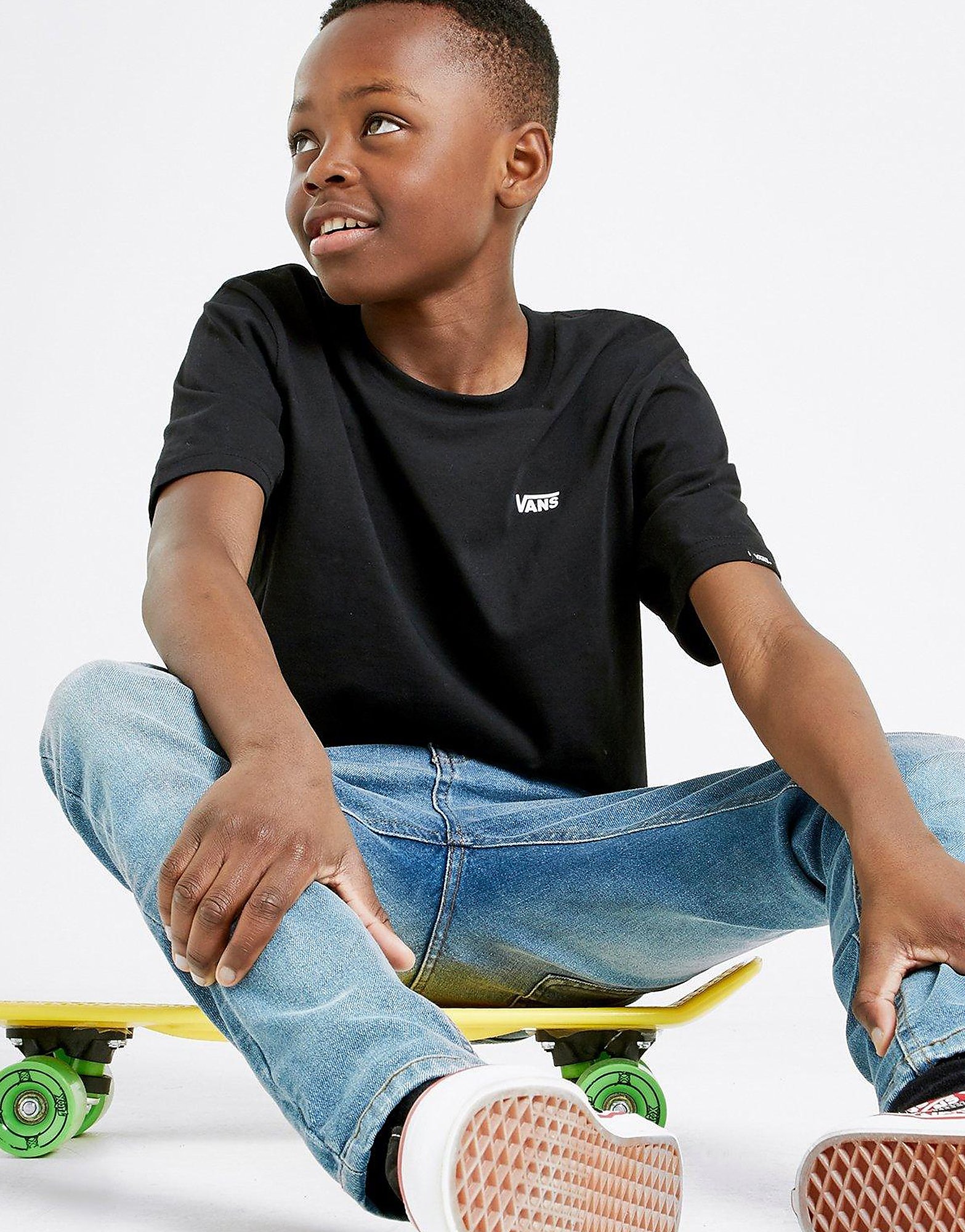 

Vans Small Logo T-Shirt Junior - Black - Kids, Black