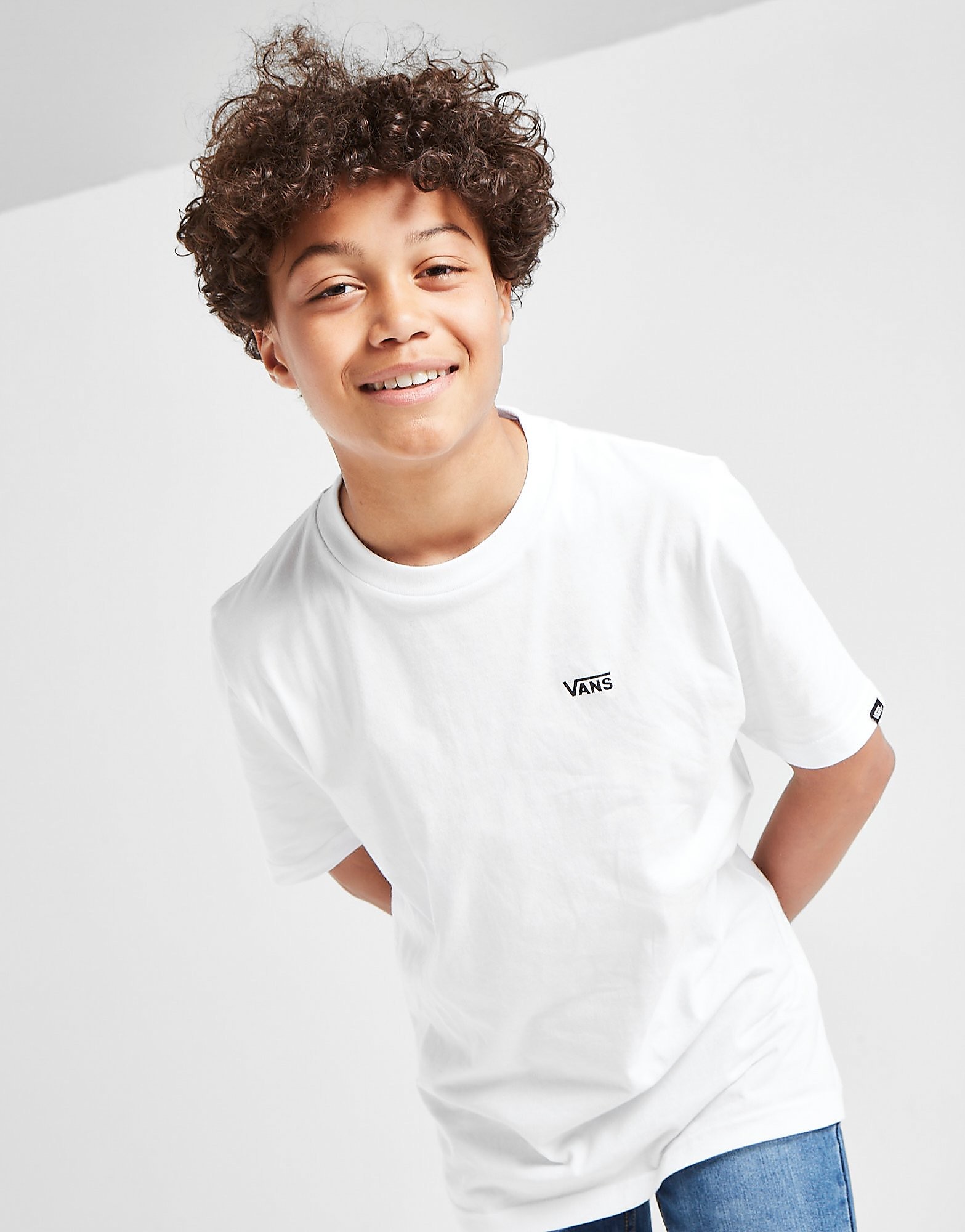 

Vans Small Logo T-Shirt Junior - White - Kids, White