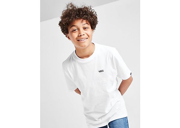 Vans T-shirt Small Logo Enfant - White, White