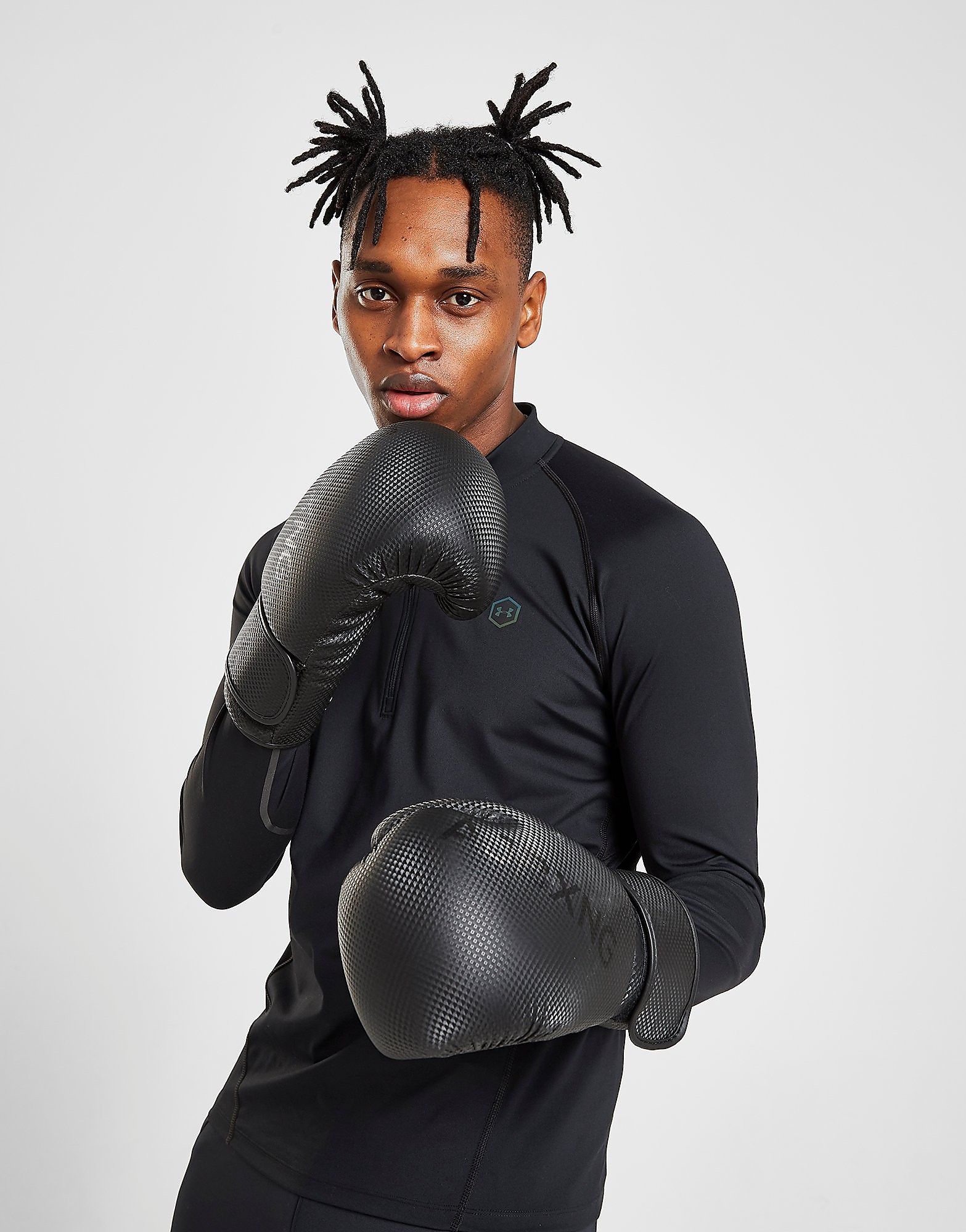 

AJBXNG Starter Boxing Gloves - Black/White - Mens, Black/White